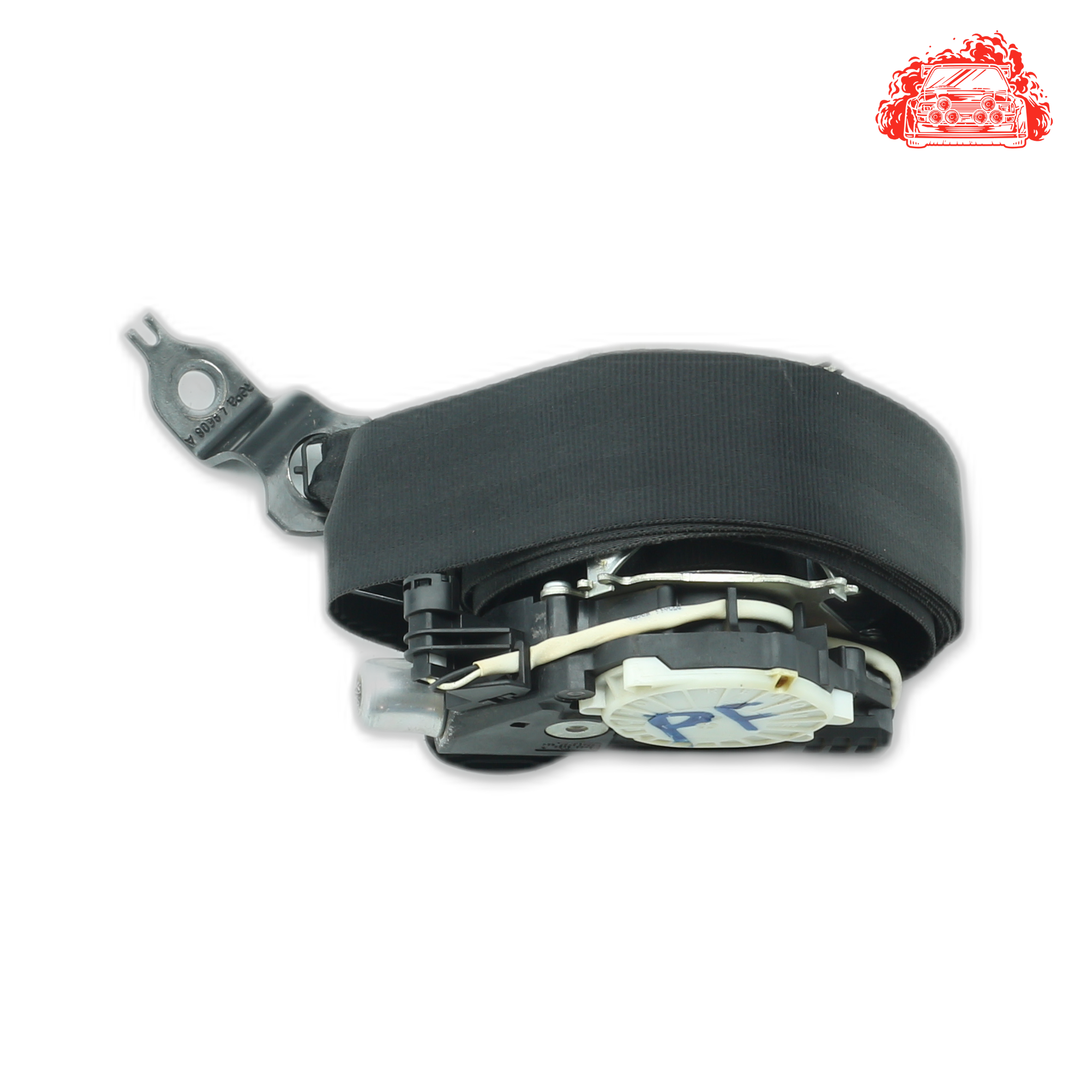 Used Volkswagen Polo comfortline Passenger Side Pretensioner Seat Belt - OEM Part TRW34035271