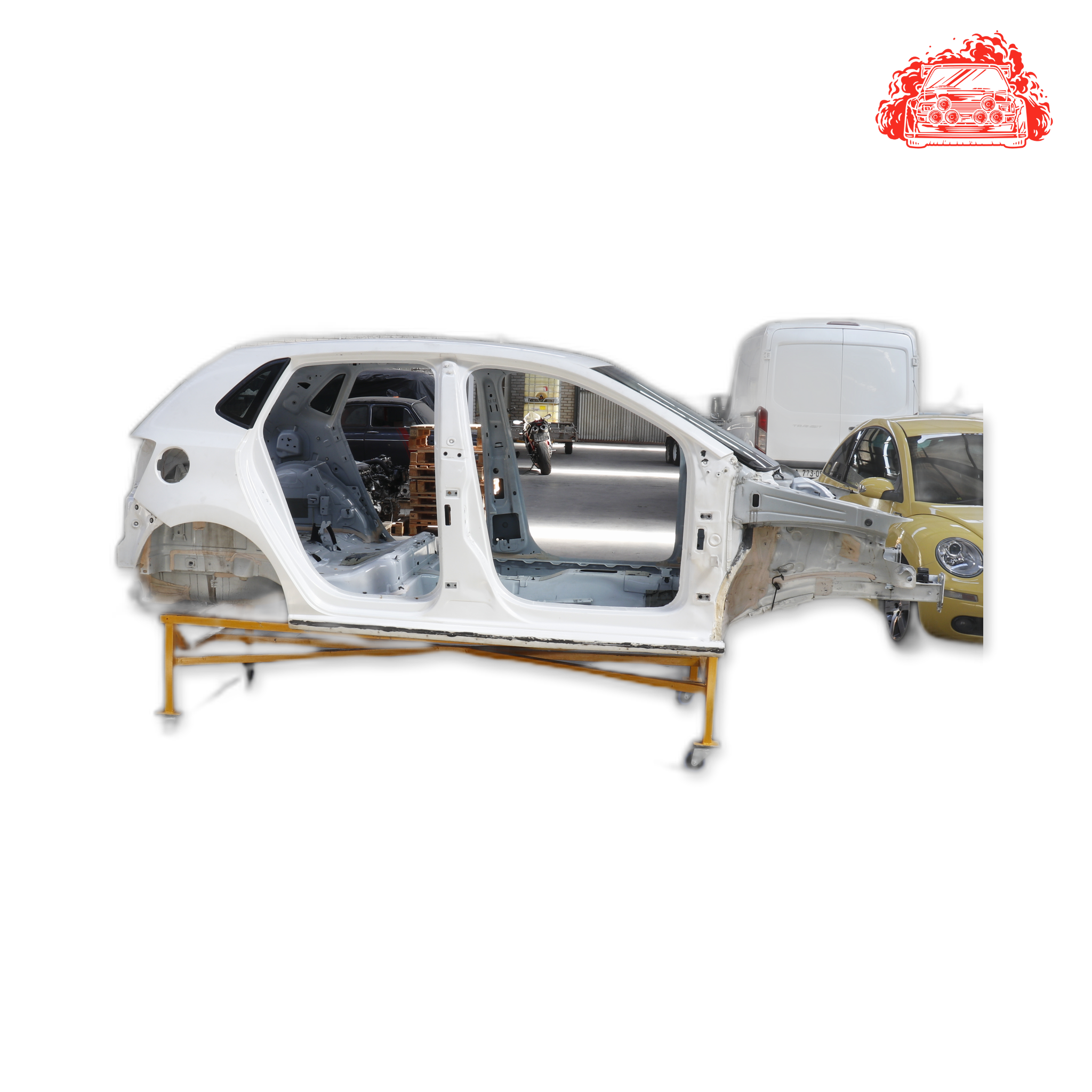 Used VOLKSWAGEN POLO 1.2 TDI BLUEMOTION 5DR Chassis - OEM Part WVWZZZ6RZEY184383