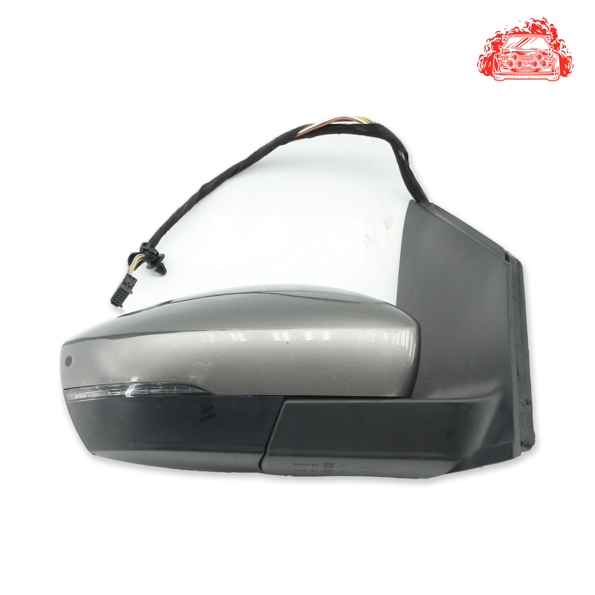 Used VOLKSWAGEN POLO 1.2 TDI BLUEMOTION 5DR Driver Side Mirror - OEM Part 6R0857934B