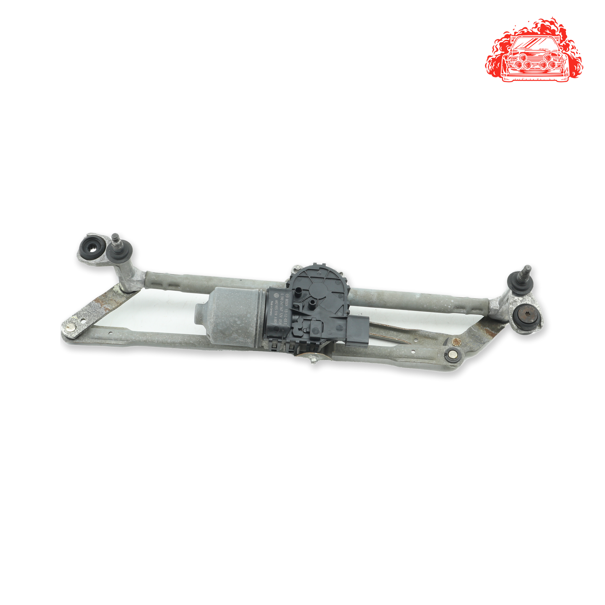 Used VOLKSWAGEN POLO 1.2 TDI BLUEMOTION 5DR Front Wiper Mechanism & Motor - OEM Part 6R2955023