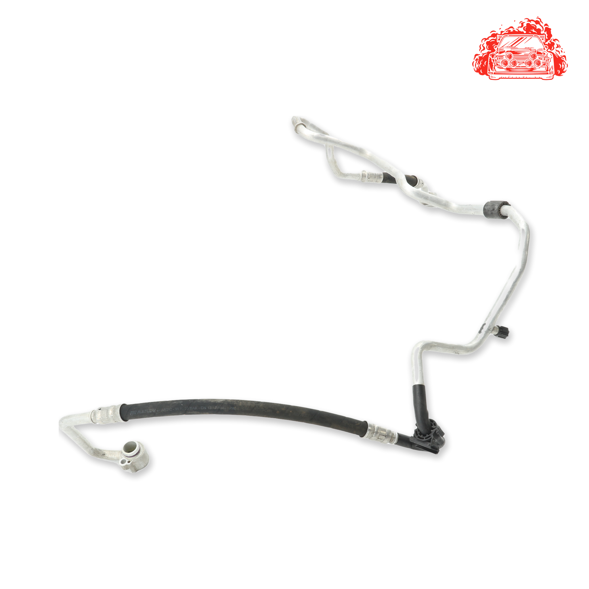 Used VOLKSWAGEN POLO 1.2 TDI BLUEMOTION 5DR Low Pressure Suction Aircon AC Pipe - OEM Part 6R2820743AE