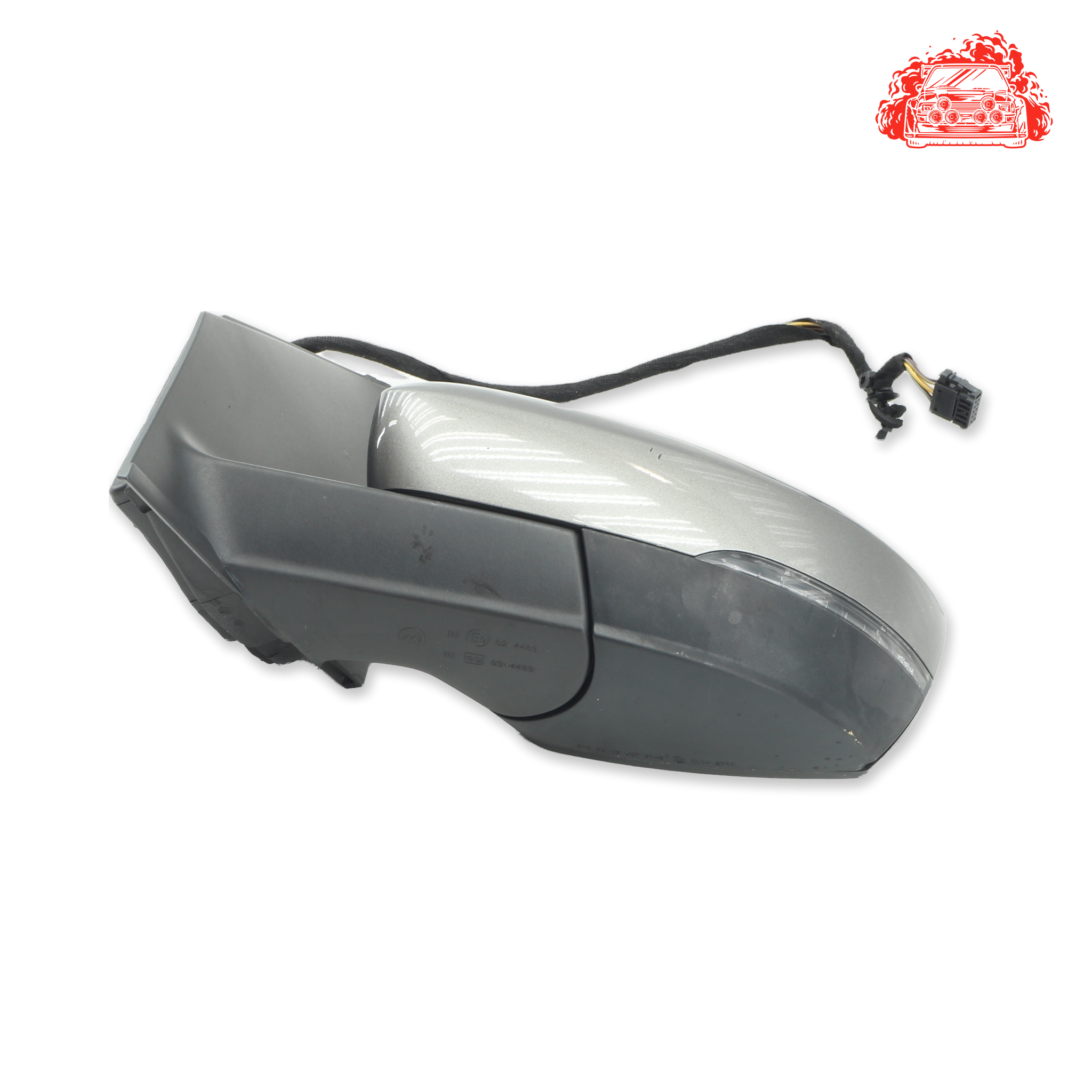 Used VOLKSWAGEN POLO 1.2 TDI BLUEMOTION 5DR passenger side mirror - 6R0857933B