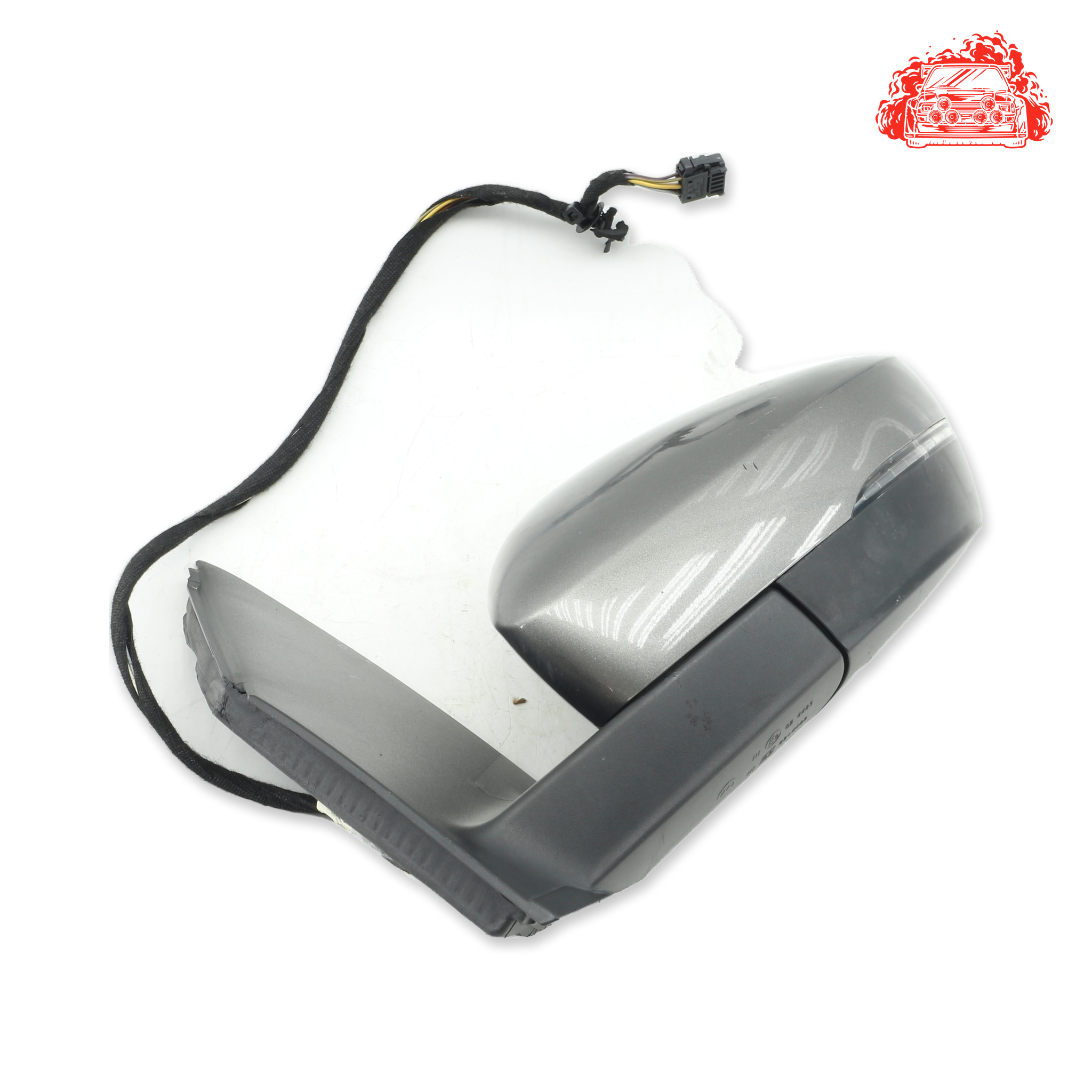 Used VOLKSWAGEN POLO 1.2 TDI BLUEMOTION 5DR passenger side mirror - 6R0857933B