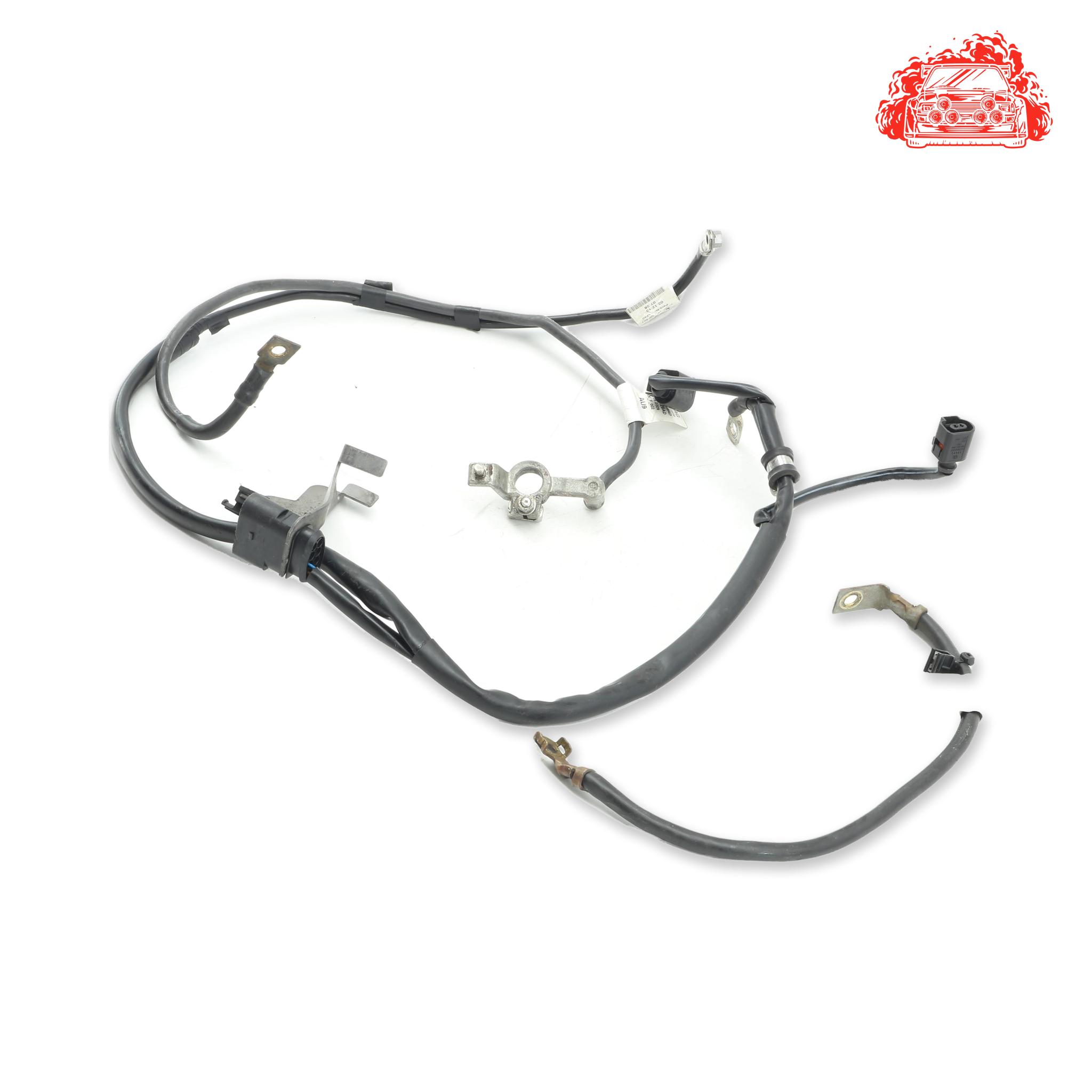 Used VOLKSWAGEN POLO 1.2 TDI BLUEMOTION 5DR Positive/Negative Battery Cable - OEM Part 6R0971228