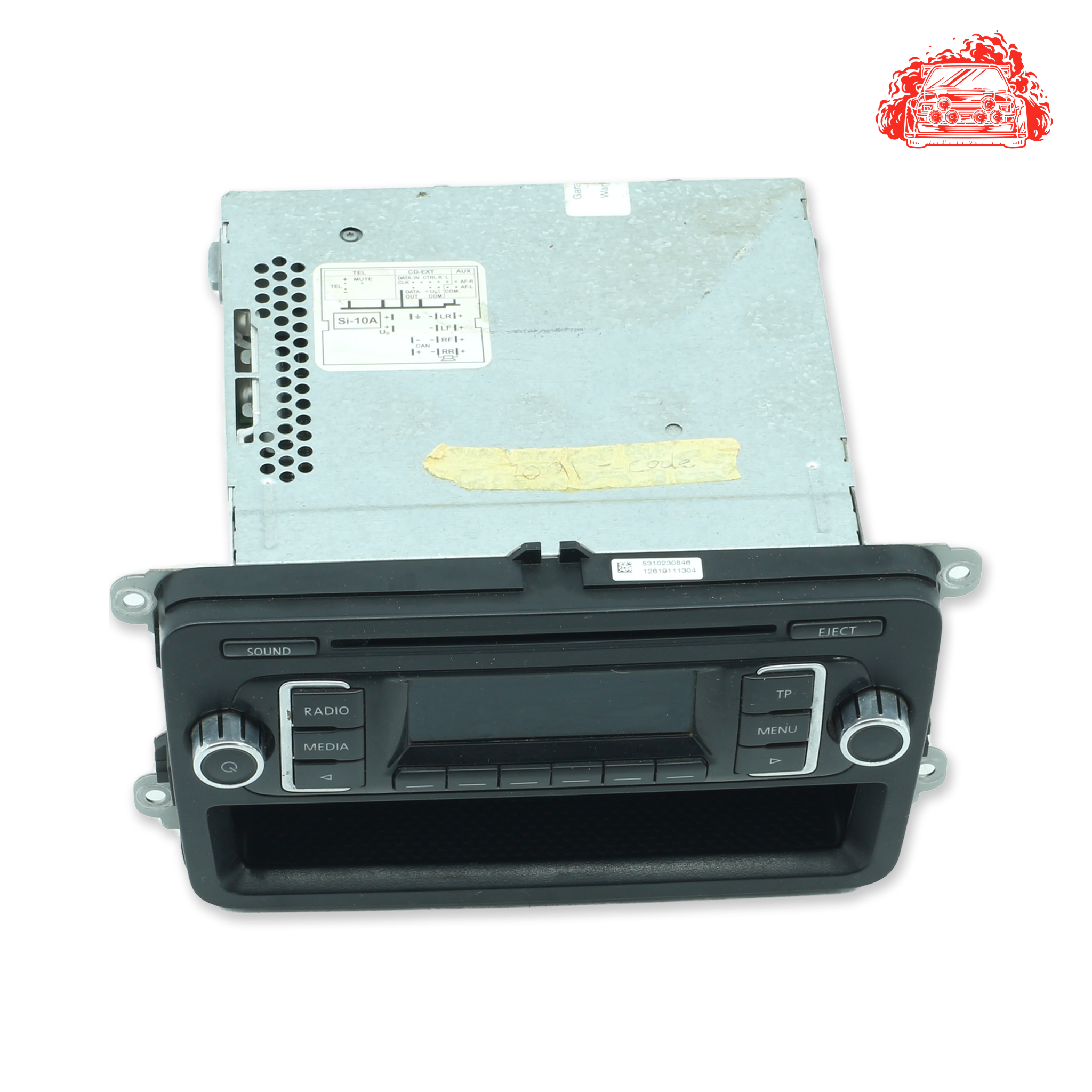 Used VOLKSWAGEN POLO 1.2 TDI BLUEMOTION 5DR Radio - OEM Part 5M0035156D