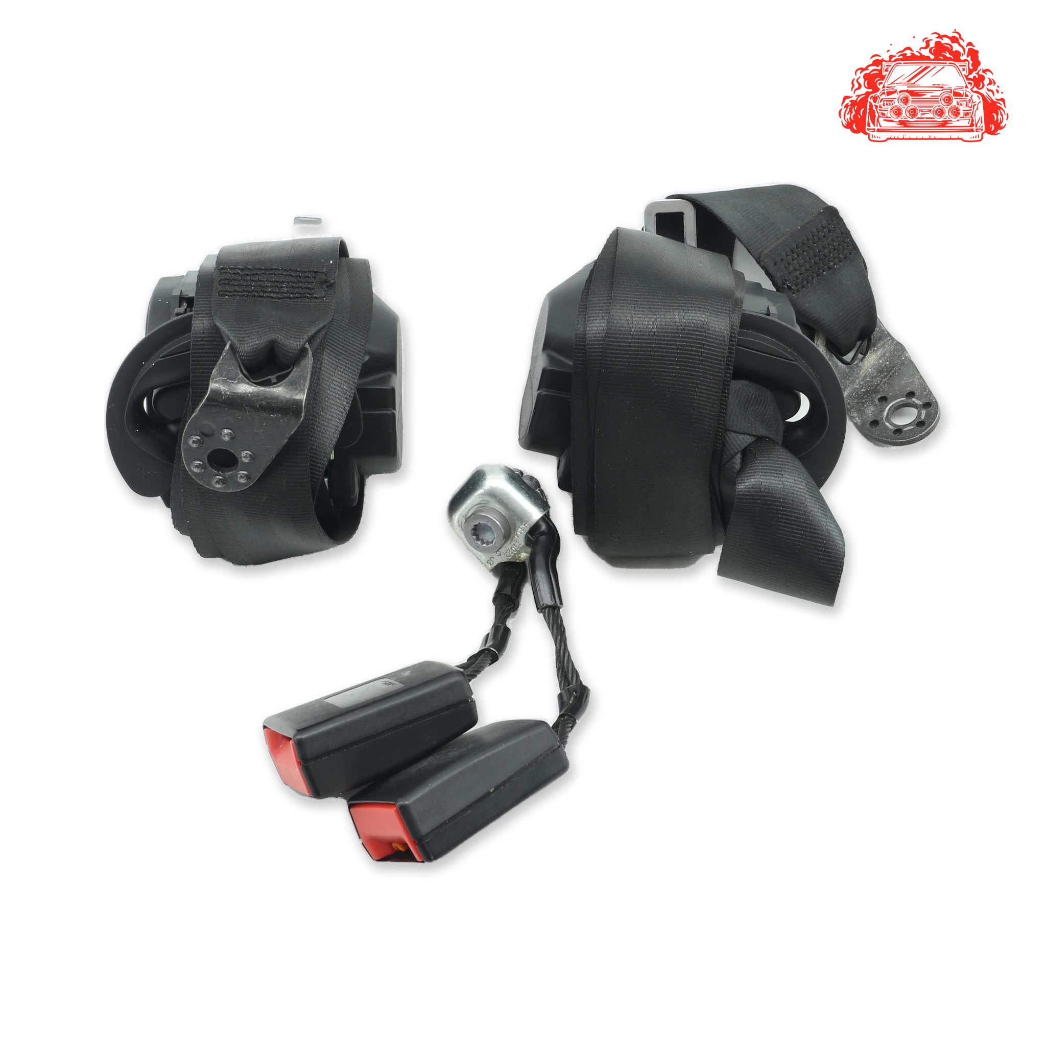 Used VW Polo 1.2 TDI BlueMotion 5Dr Rear Seat Belt Set 43594D
