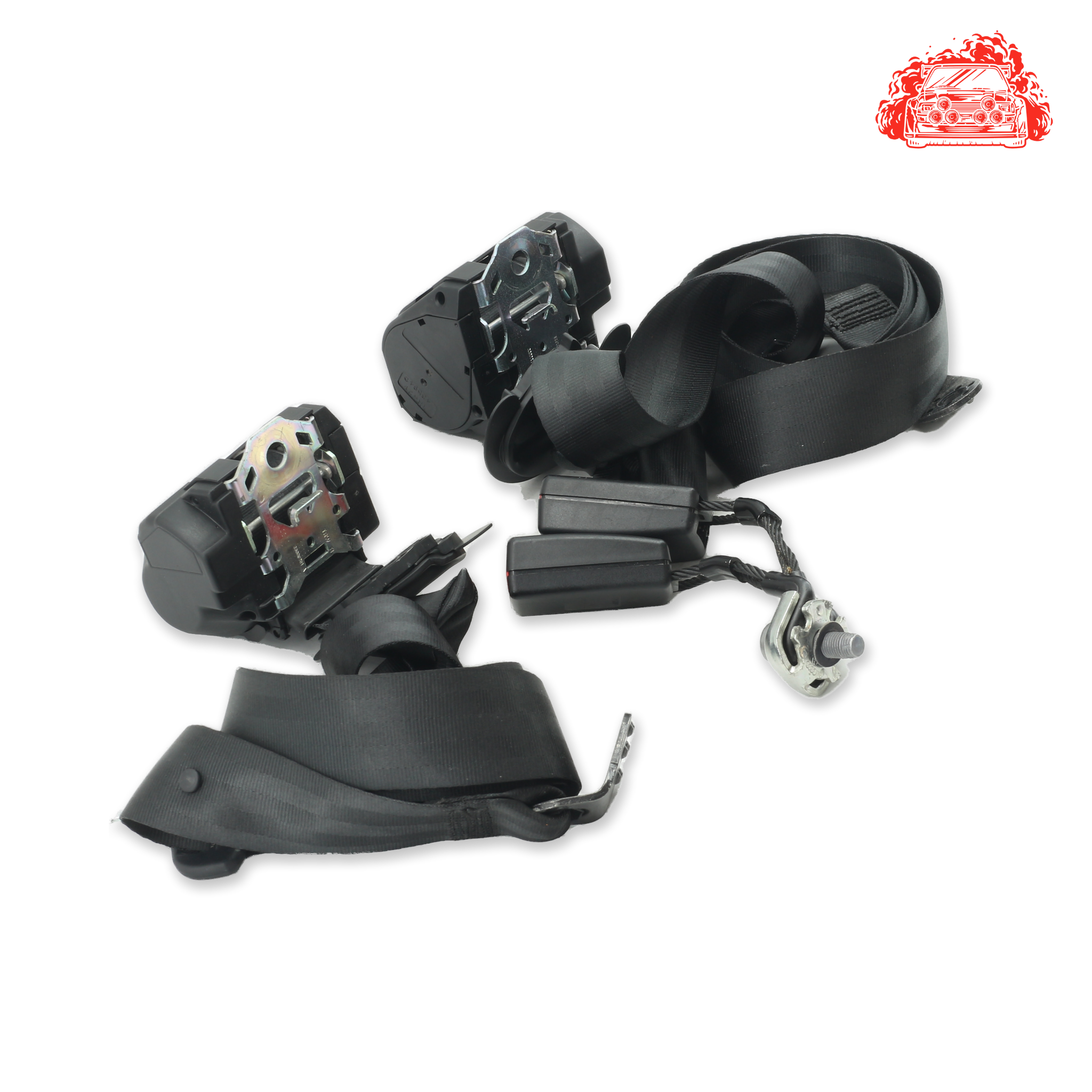 Used VW Polo 1.2 TDI BlueMotion 5Dr Rear Seat Belt Set 43594D