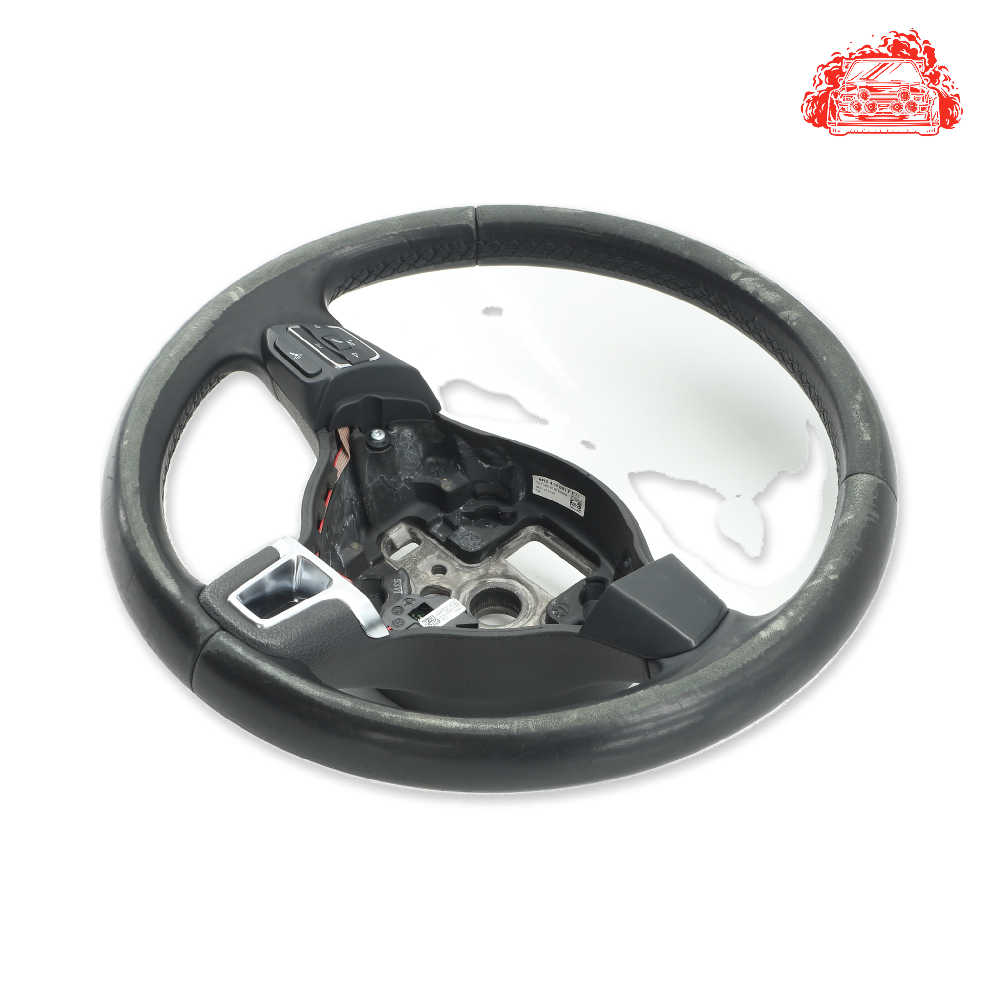 Used VW Polo 1.2 TDI BlueMotion 5DR Steering Wheel - OEM Part 6R0419091F