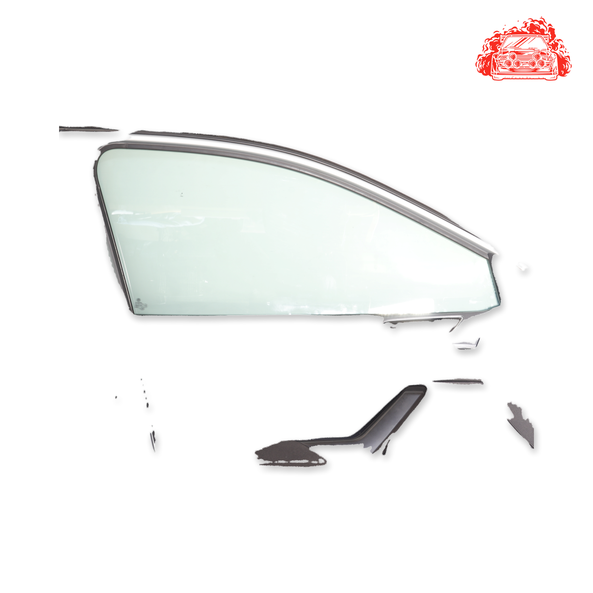 passenger side front window - photo 1