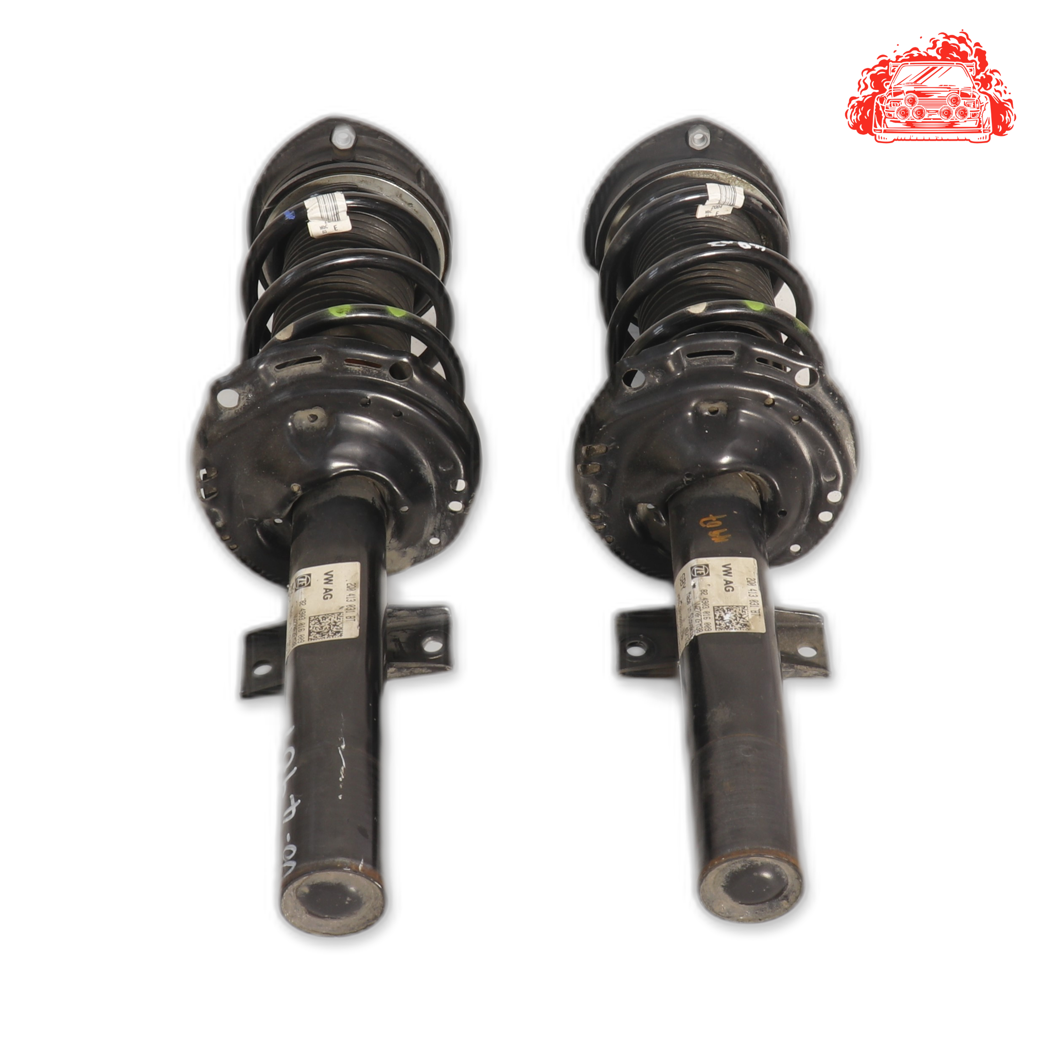 Used VOLKSWAGEN POLO 1.2 TRENDLINE DSG Rear Shocks Set - OEM Part 2Q0512013CA