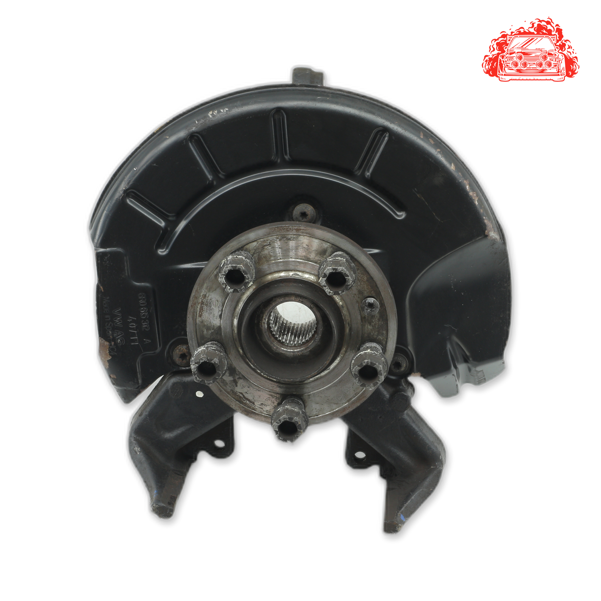 Used VOLKSWAGEN POLO VIVO 1.4 TRENDLINE driver side front knuckle and hub