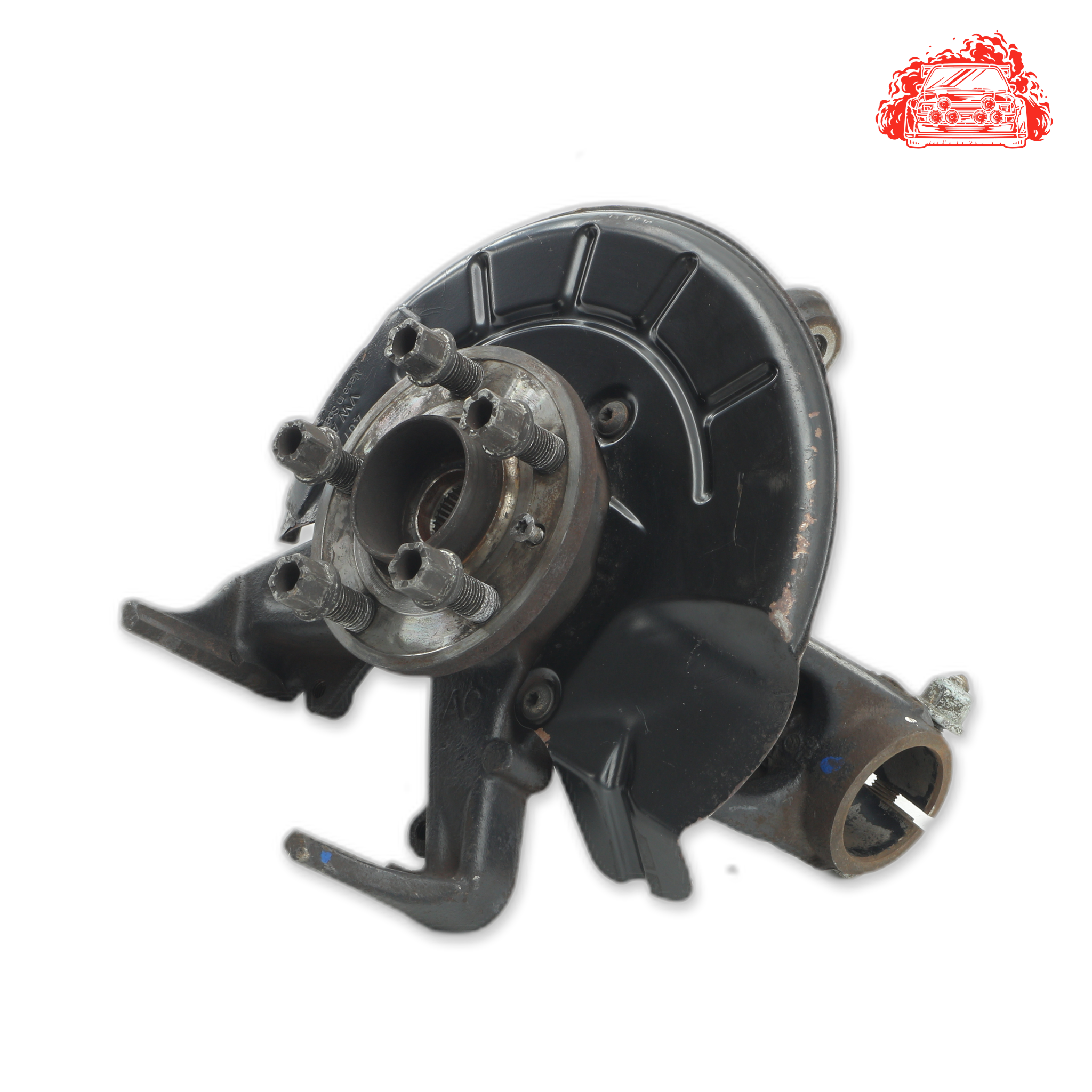 Used VOLKSWAGEN POLO VIVO 1.4 TRENDLINE driver side front knuckle and hub