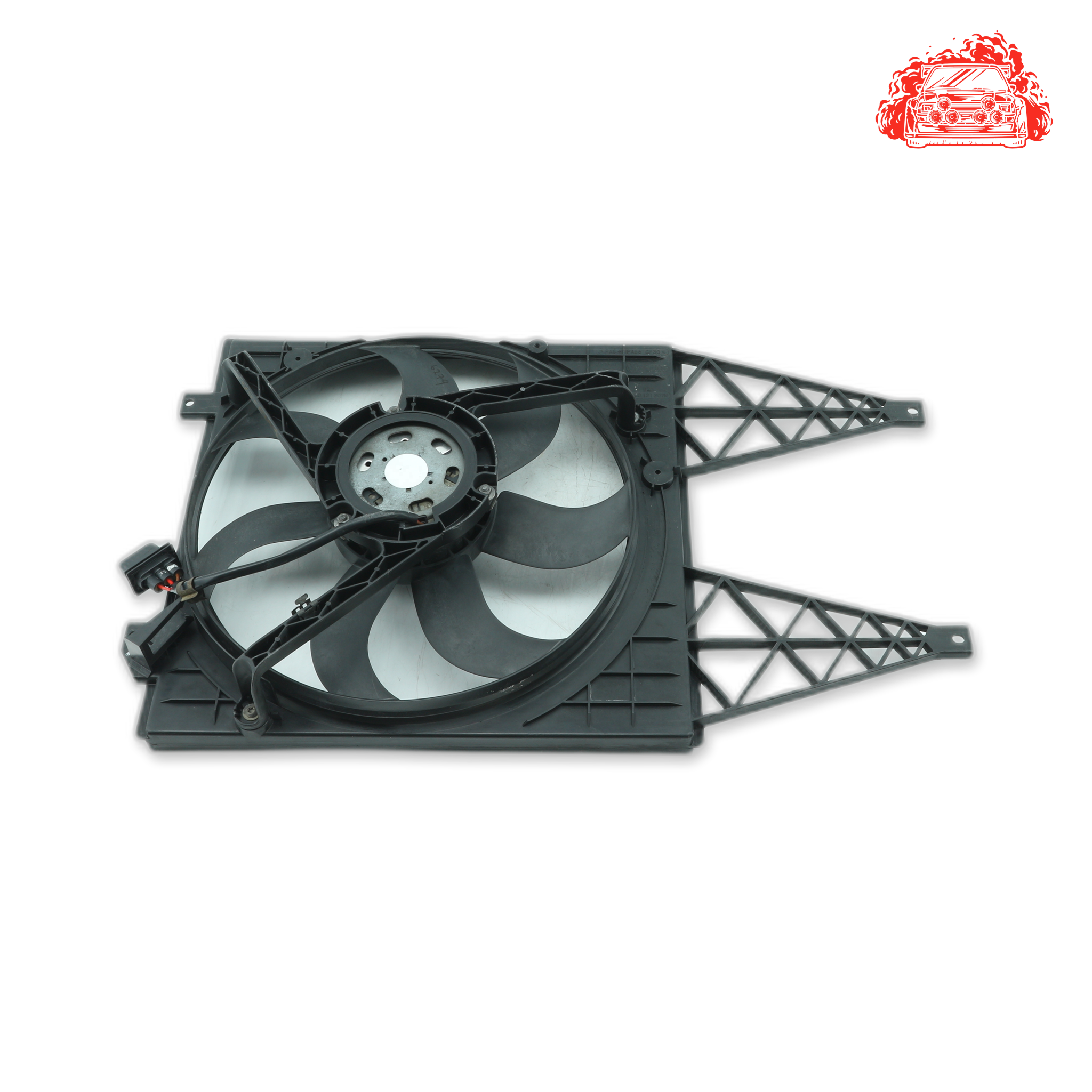 Used VOLKSWAGEN POLO VIVO 1.4 TRENDLINE Radiator Fan - OEM Part 6Q0121207
