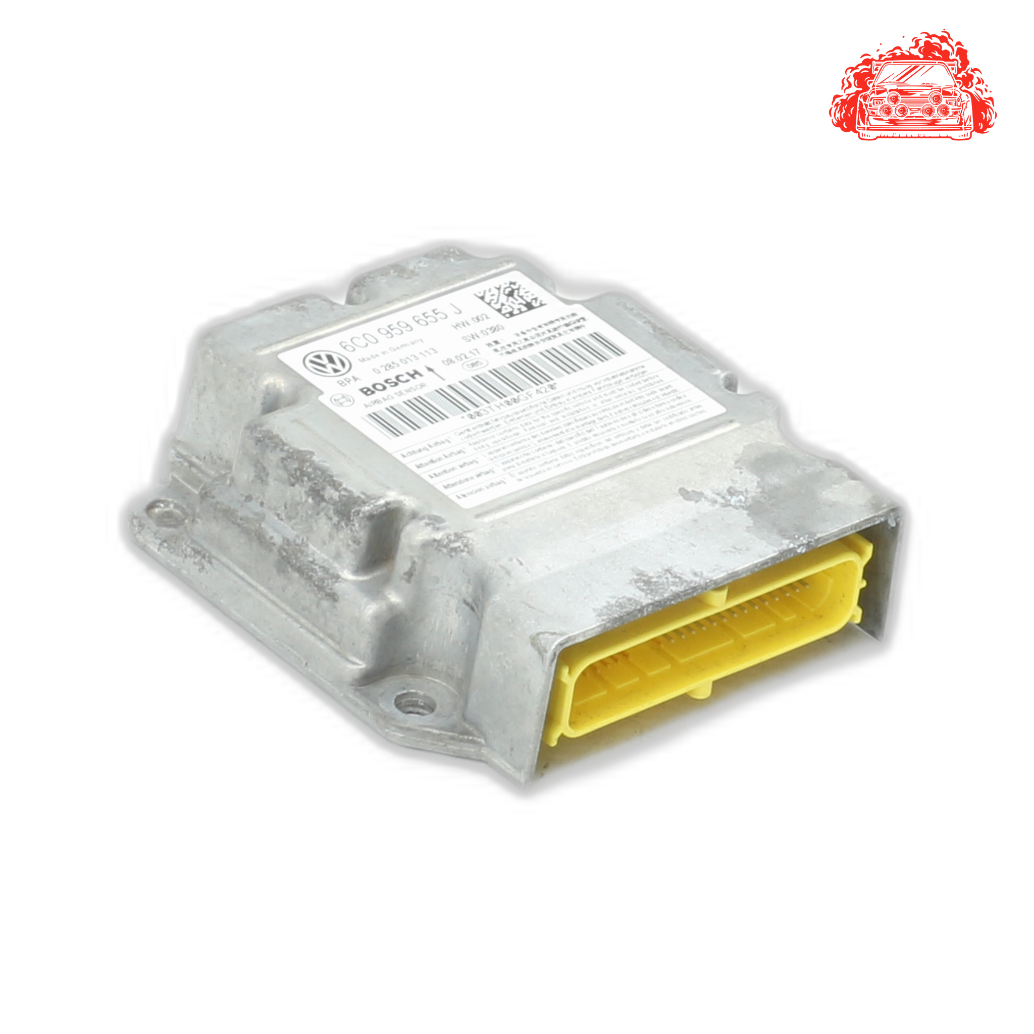 Used VOLKSWAGEN Polo Airbag Control Module - OEM Part 6C0959655J