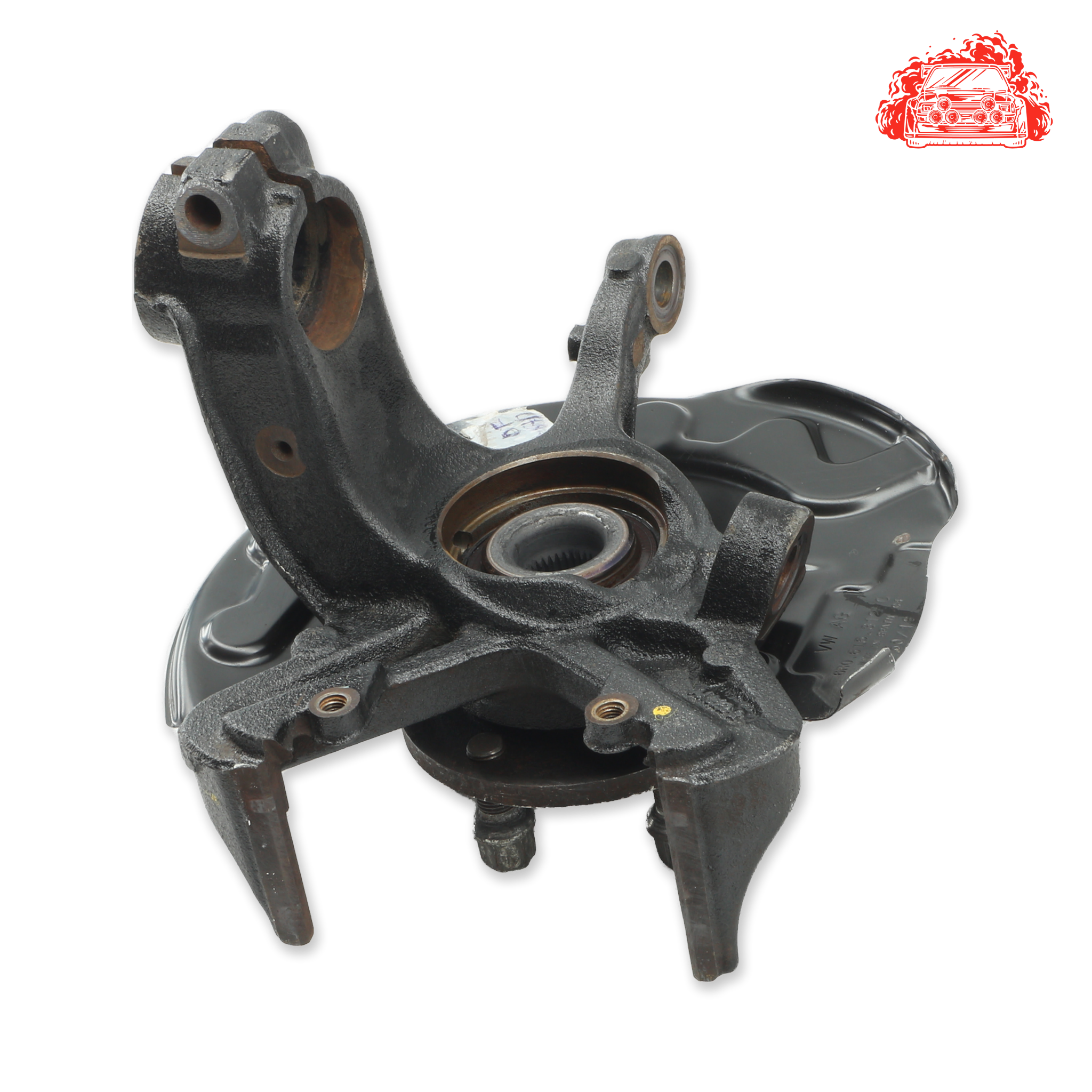 Used Volkswagen Polo Driver Side Front Knuckle and Hub