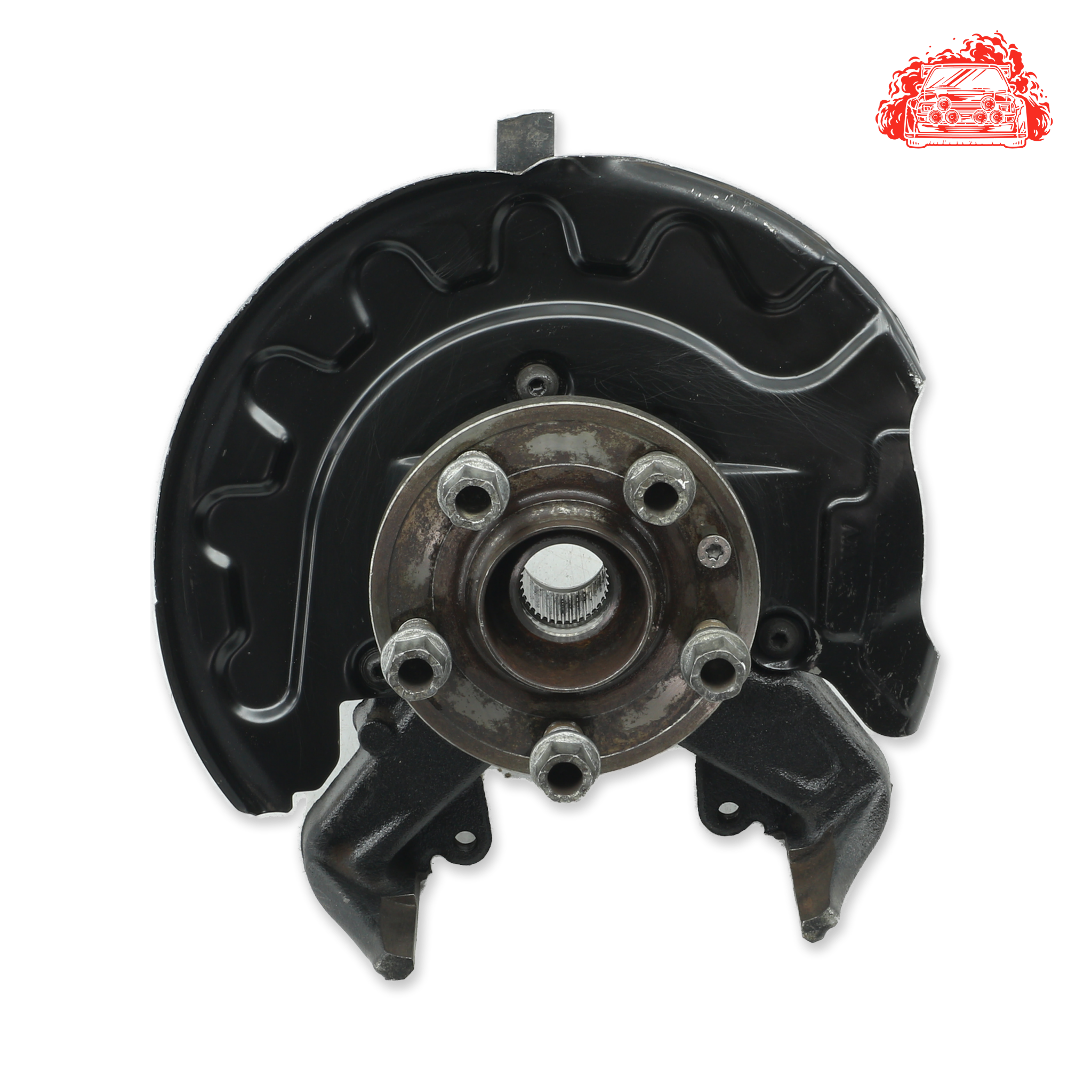 passenger side front knuckle and hub - photo 5