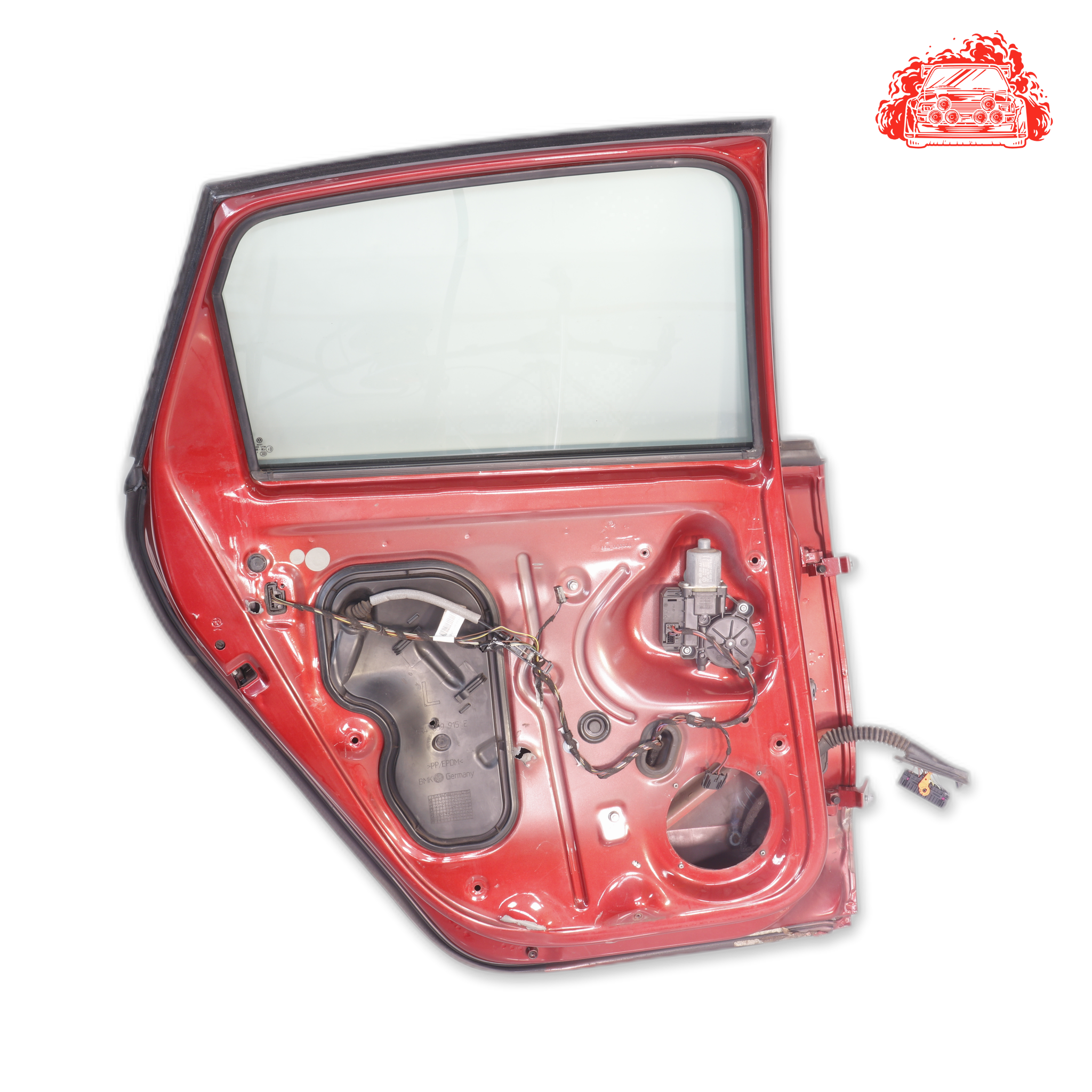 2017 Volkswagen Polo Passenger Side Rear Door