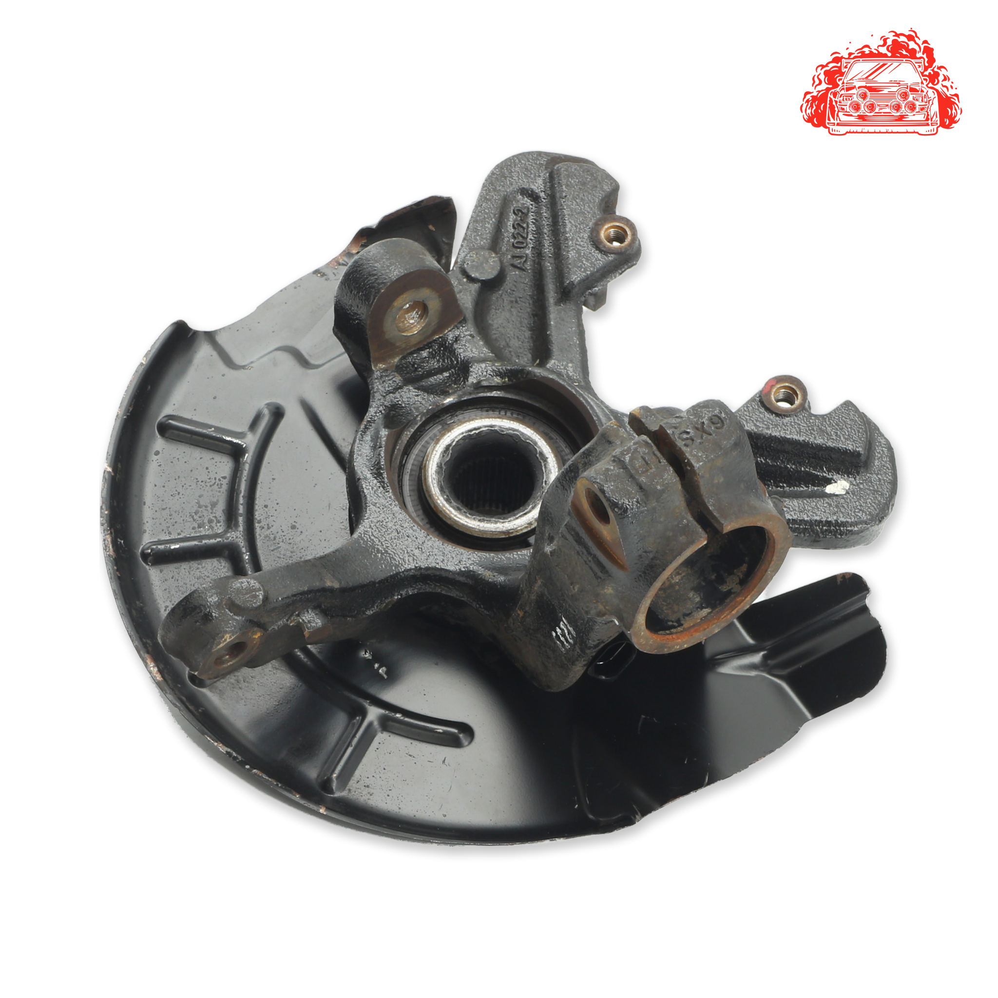 Used Volkswagen Polo 1.4 Trendline 5-Door Driver Side Front Knuckle and Hub - OEM Part ZA6R0255B