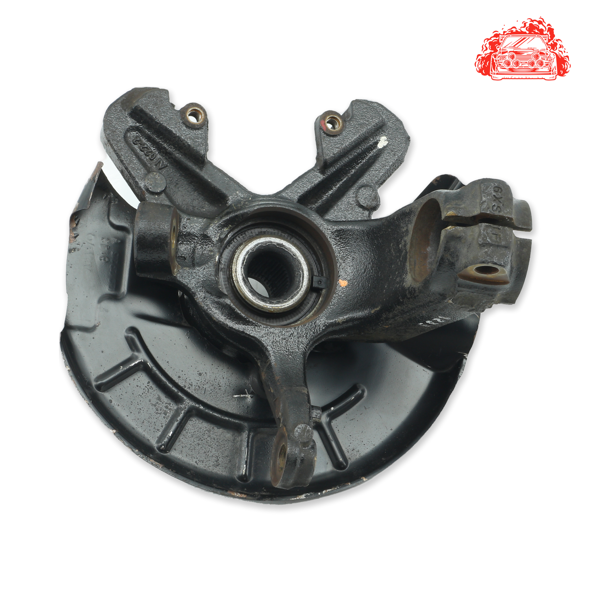Used Volkswagen Polo 1.4 Trendline 5-Door Driver Side Front Knuckle and Hub - OEM Part ZA6R0255B
