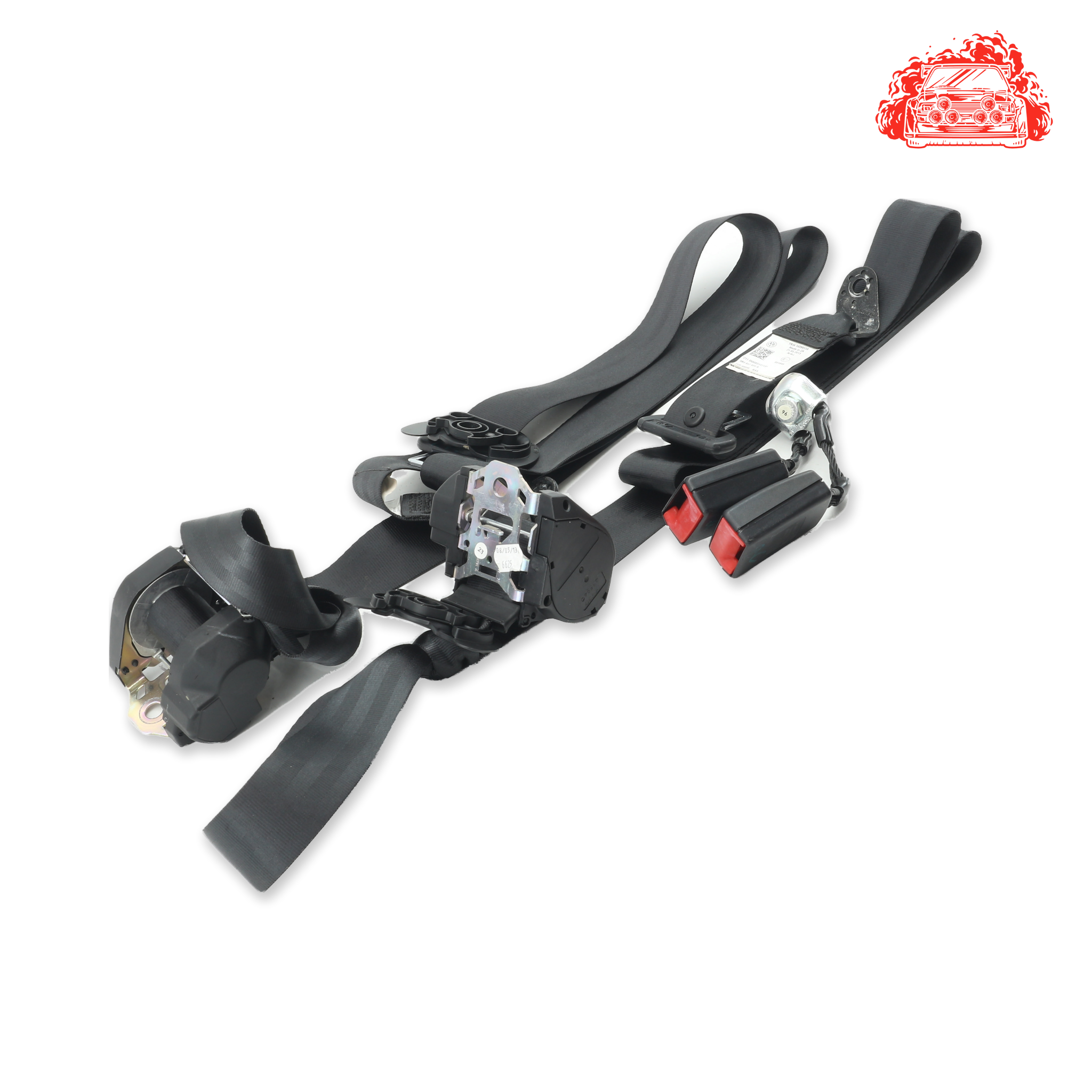Used Volkswagen Polo 1.4 Trendline 5-Door Rear Non Pretensioner Seat Belt Set