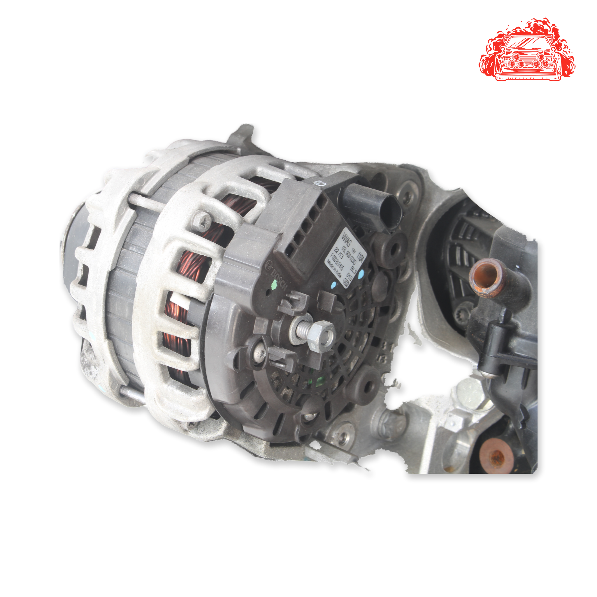 Used Volkswagen 1.6 TDI COMFORTLINE Alternator - OEM Part 03L903023G