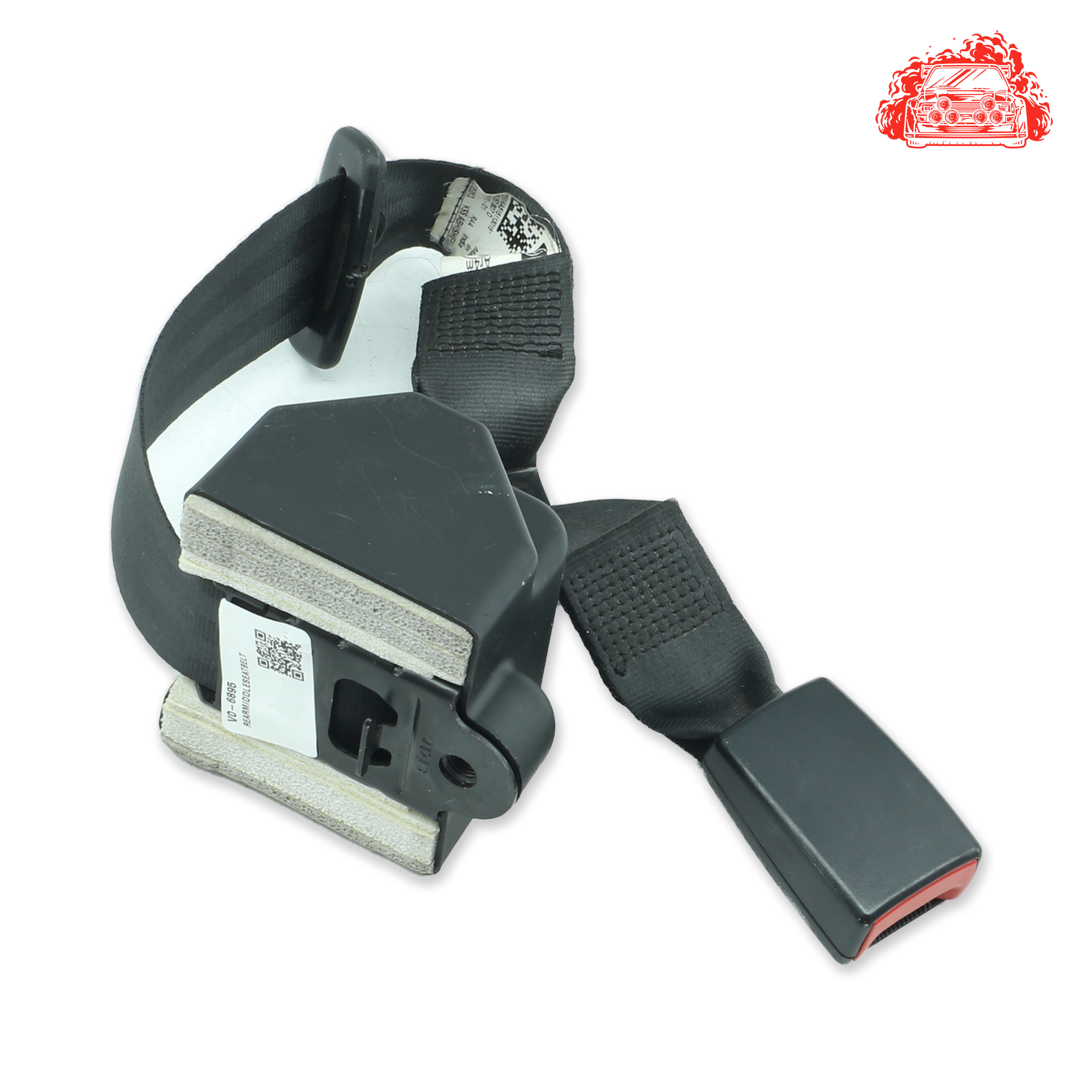 Used VOLKSWAGEN 1.6 TDI COMFORTLINE Rear Center Seat Belt - OEM Part 6RU857807D
