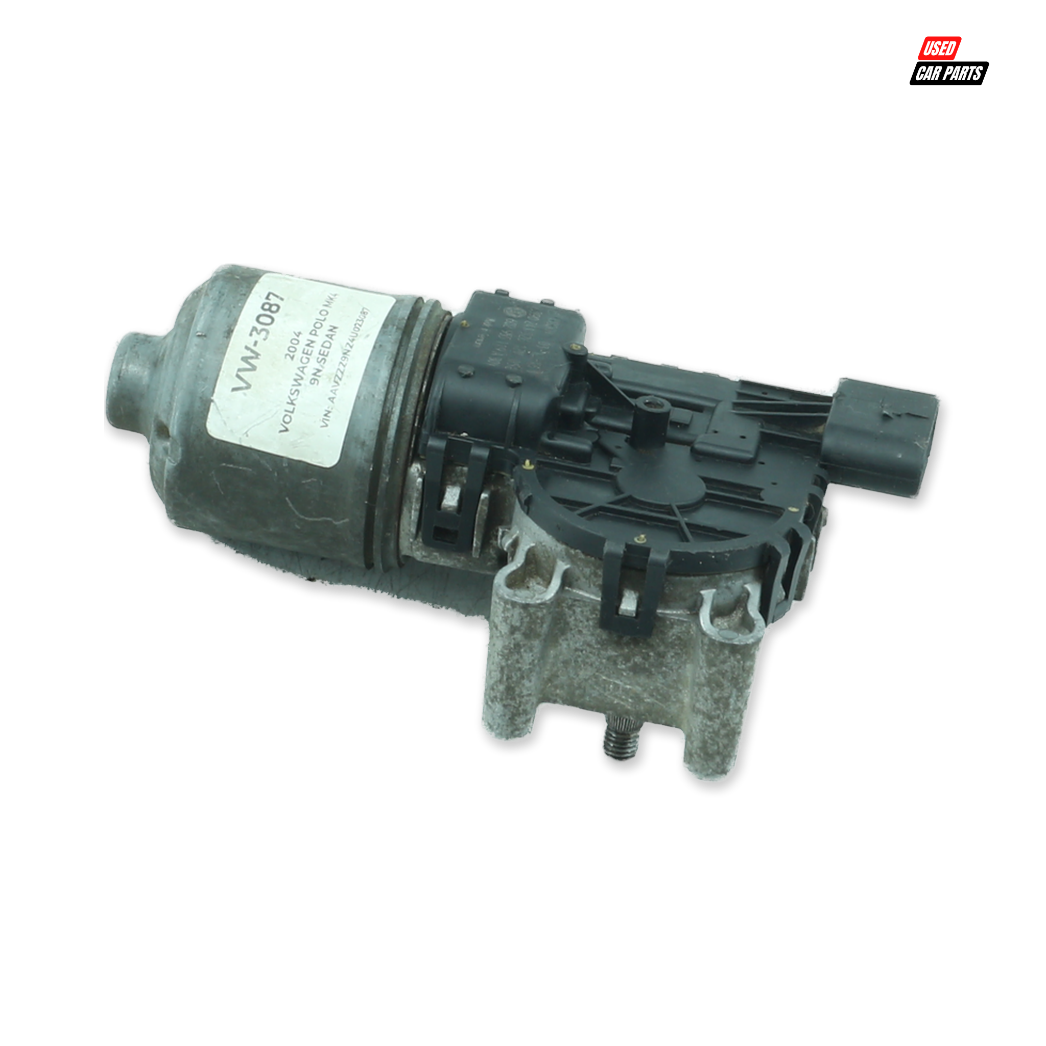 Used Wiper Motor (Part Number 6Q2955119A) for 2009 Volkswagen Polo Mk4 Sedan