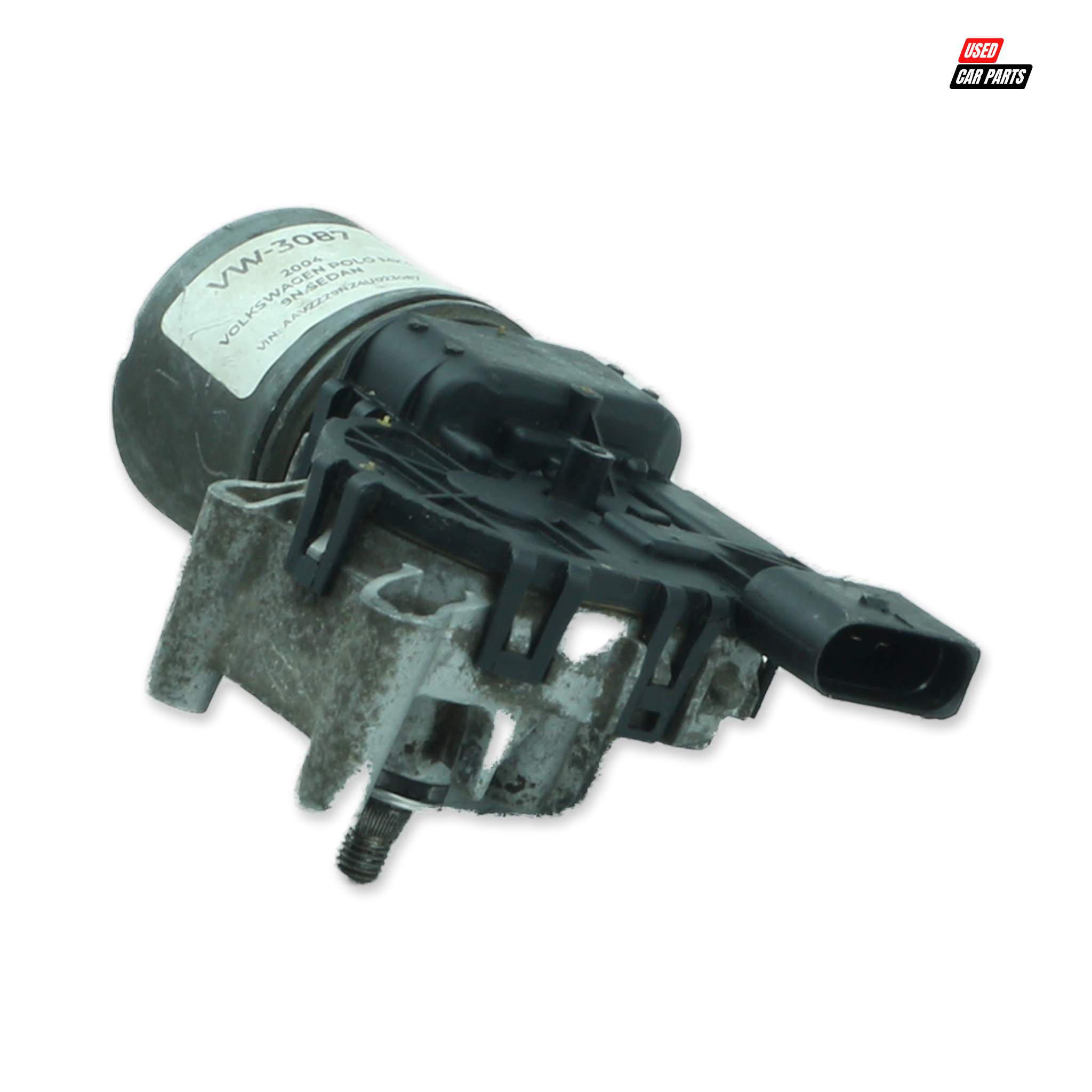 Genuine Used Wiper Motor (Part Number 6Q2955119A) for Volkswagen Polo Mk4 Sedan 2009