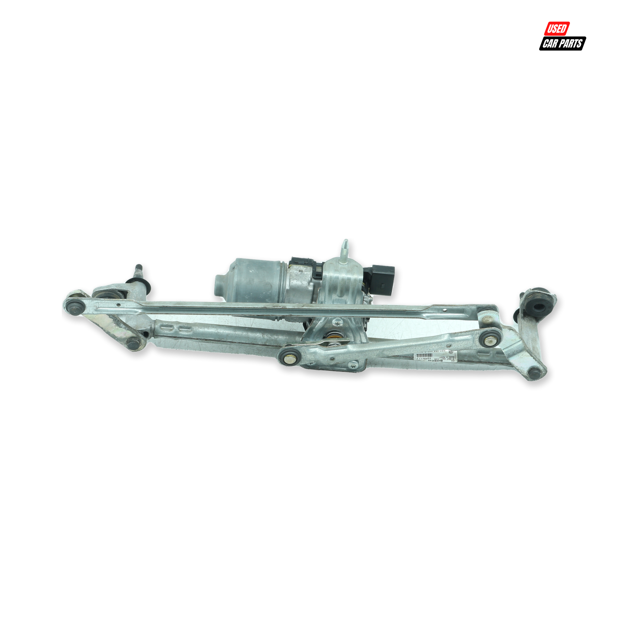 Used Wiper Motor With Linkage (Part Number 6R2955119A) for 2009 Volkswagen Polo Mk5 Hatchback TDI