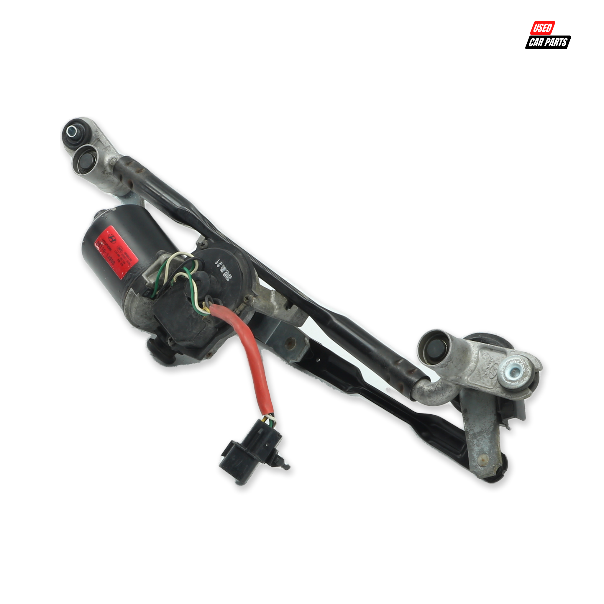 Used Wiper Motor With Linkage Part Number 9800-1J900 for 2013 HYUNDAI i20 1.4D GLIDE