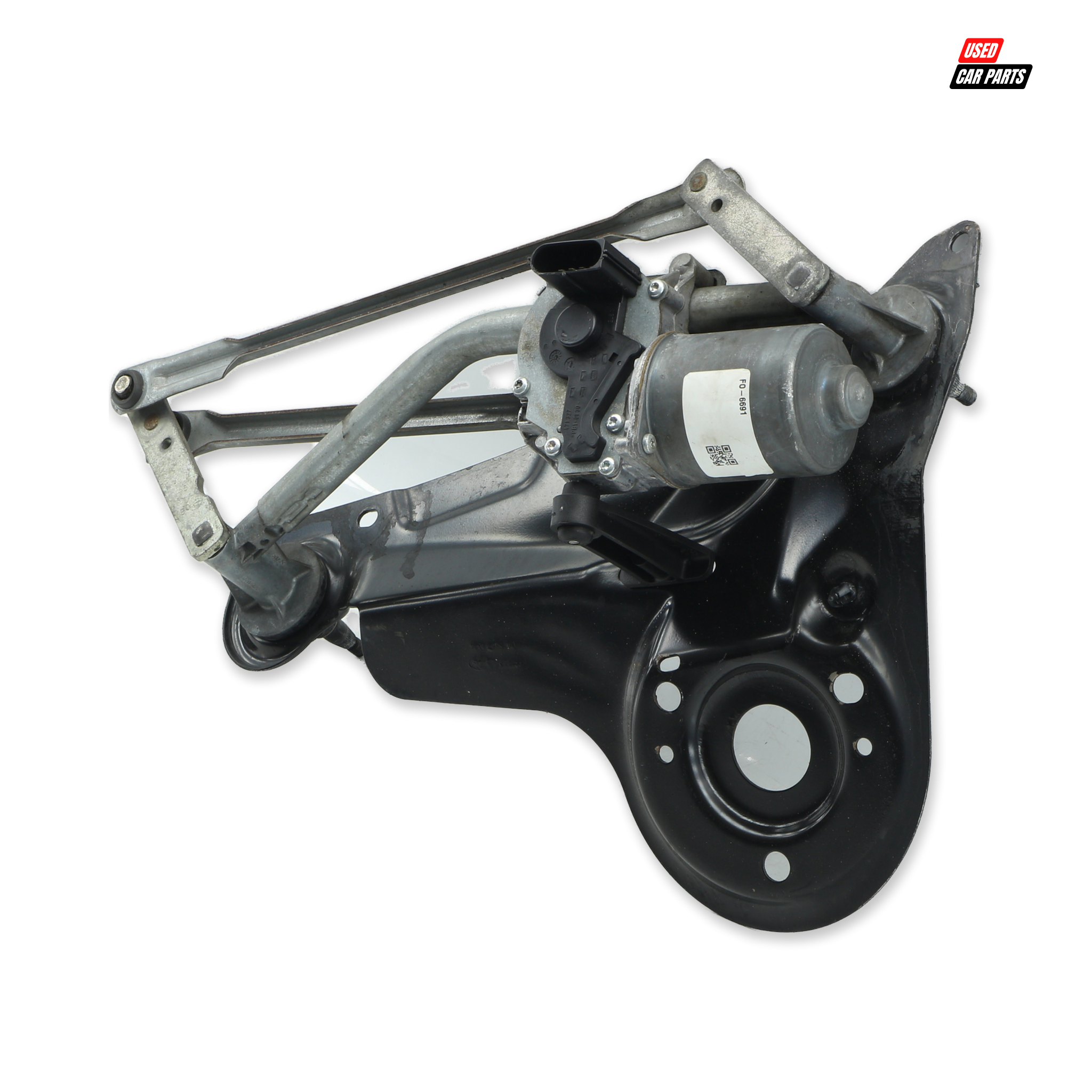 Used Wiper Motor With Linkage (Part Number 2S6T17B571BC) for 2006 FORD FIESTA