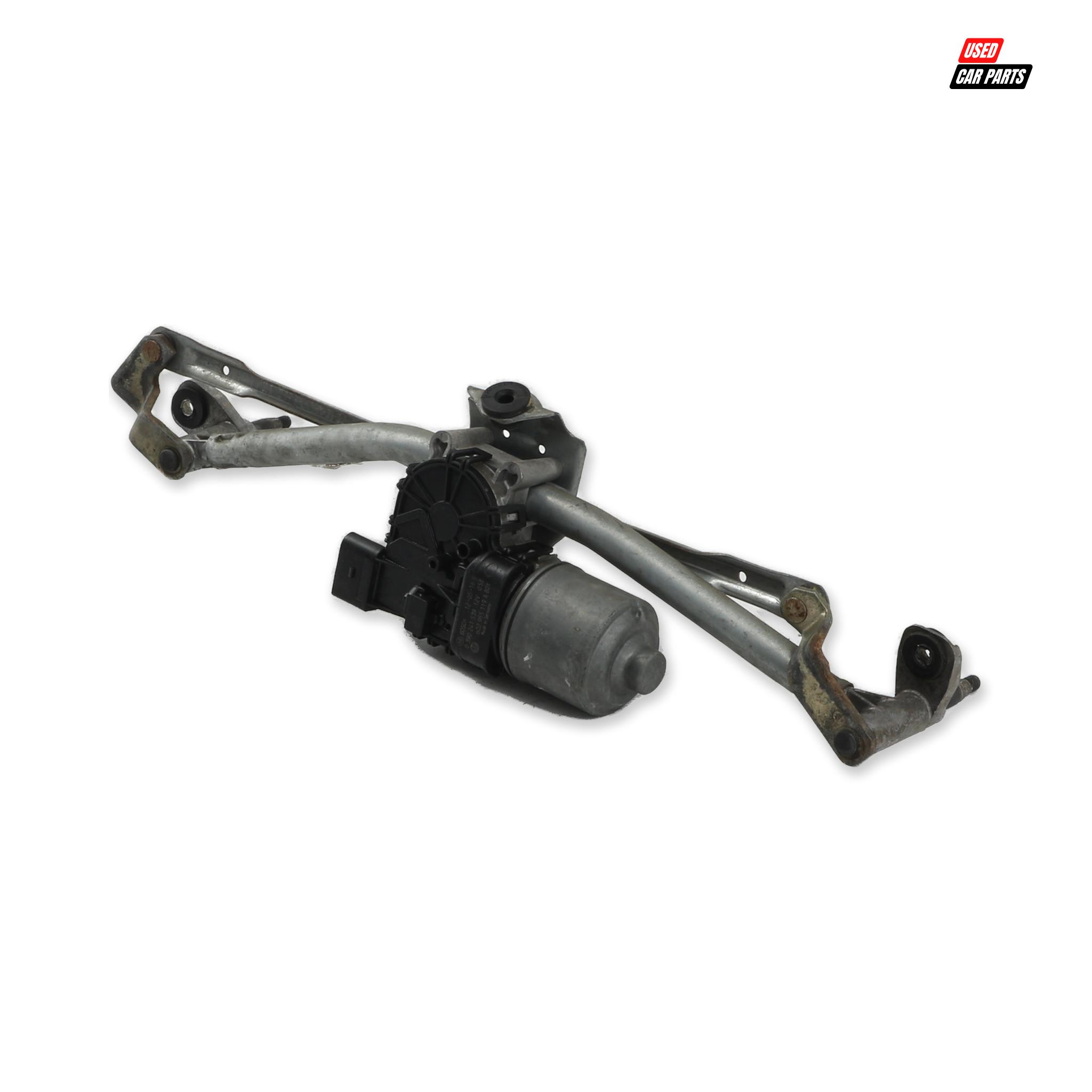 Used OEM Wiper Motor with Linkage (Part Number 6Q2955119A) for VOLKSWAGEN POLO VIVO 2012