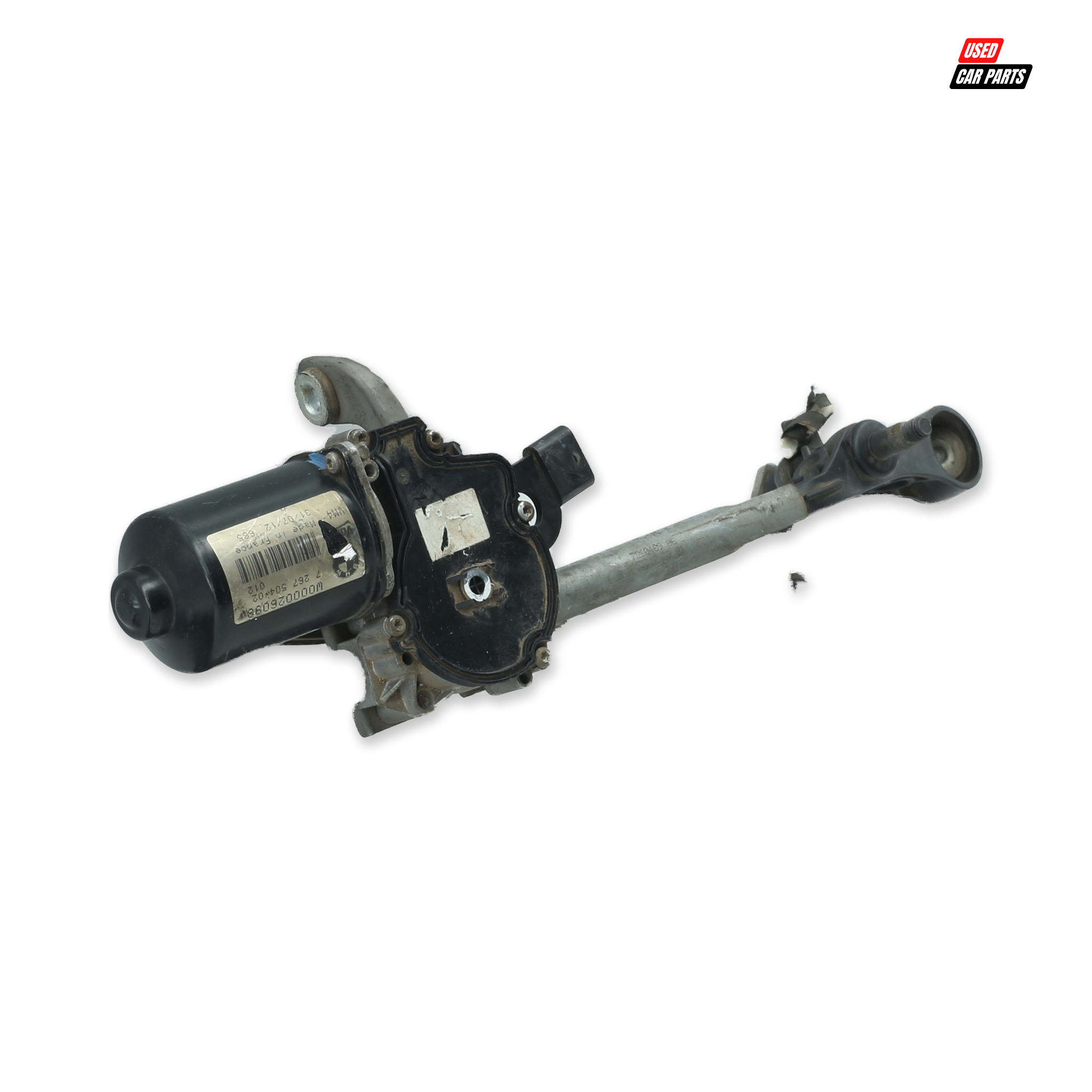 Used BMW 320i 2013 Wiper Motor With Linkage - Part Number 726750402