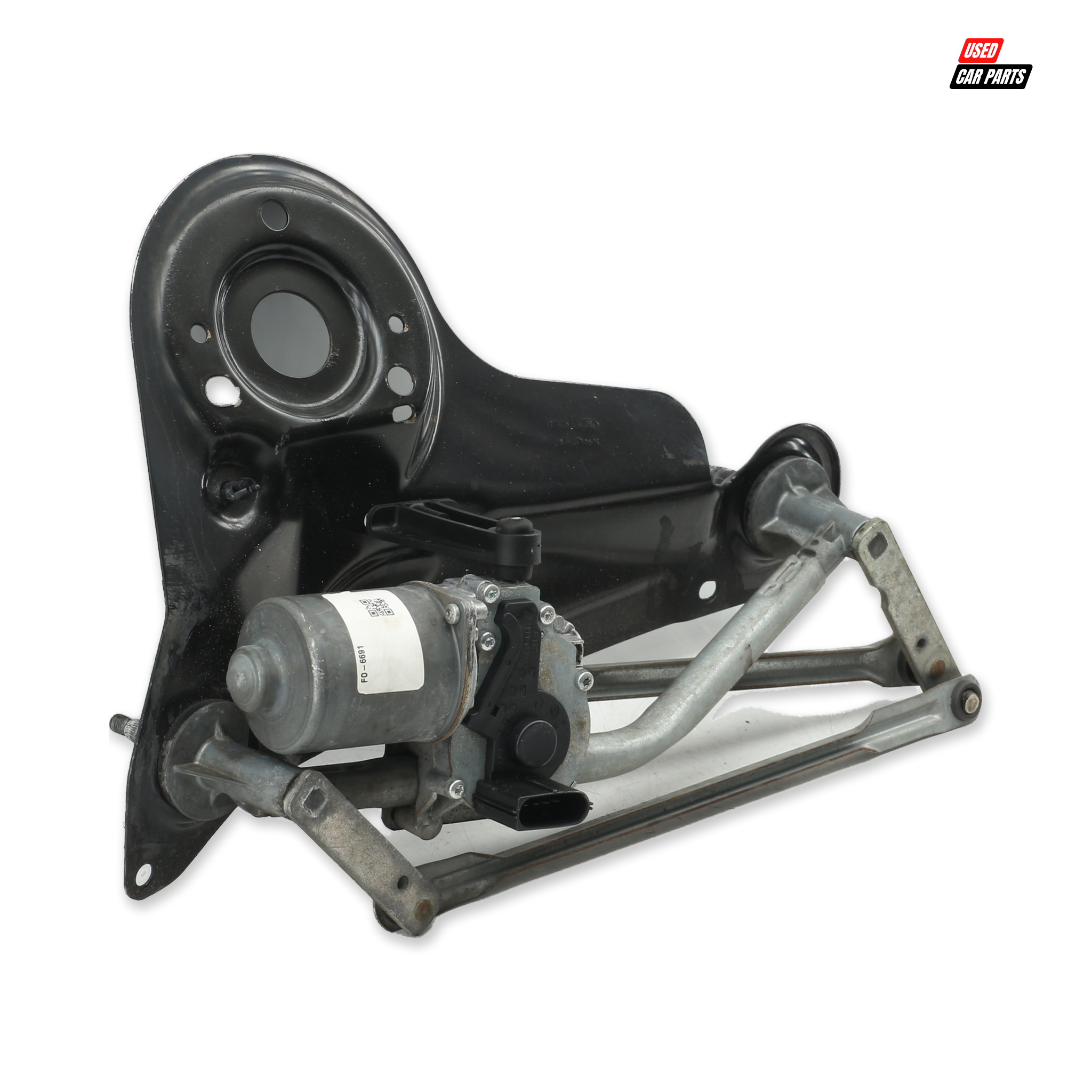 Used Wiper Motor With Linkage (Part Number 2S6T17B571BC) for 2006 FORD FIESTA