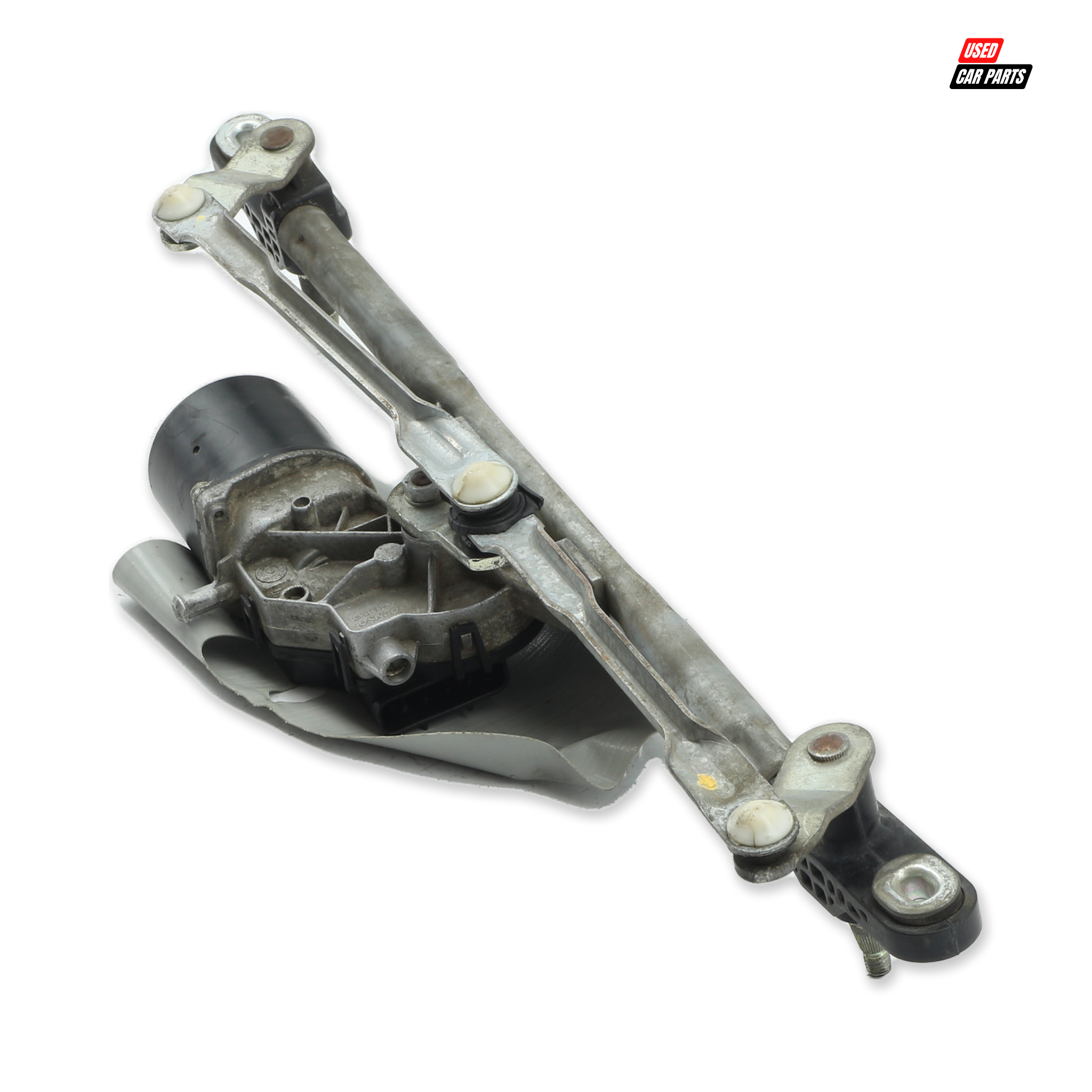 Used Wiper Motor With Linkage (Part Number MS159200) for 2008 FIAT PANDA 1.2 DYNAMIC