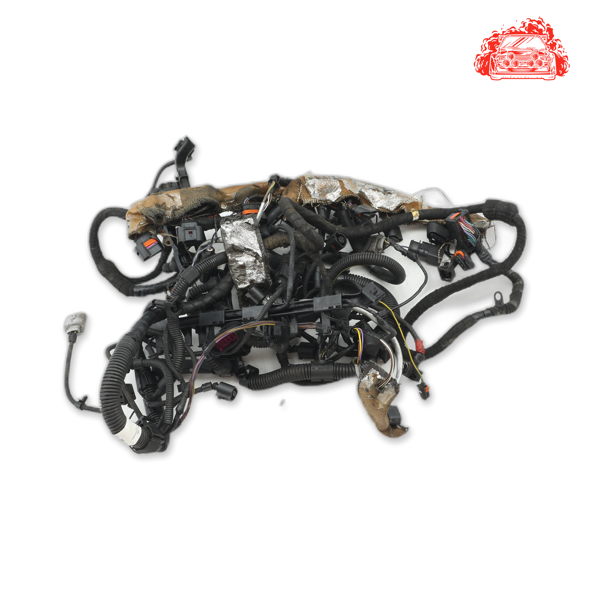 Used Audi A8 4.2 Quattro Engine Wiring Harness Loom - OEM Part 06A971824