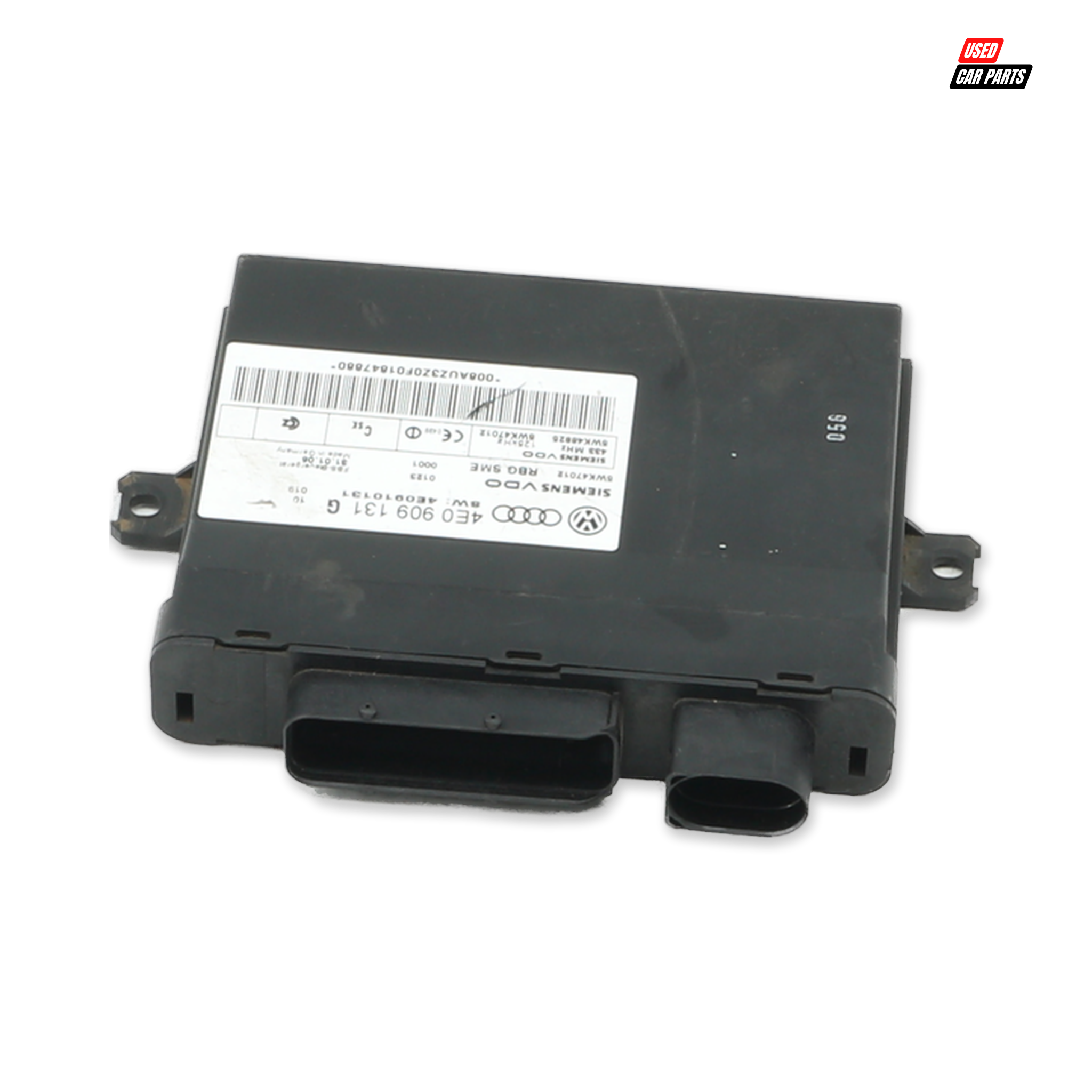 Used Keyless Entry System for 2008 Audi A8 4.2 Quattro - Part Number 4E0909131