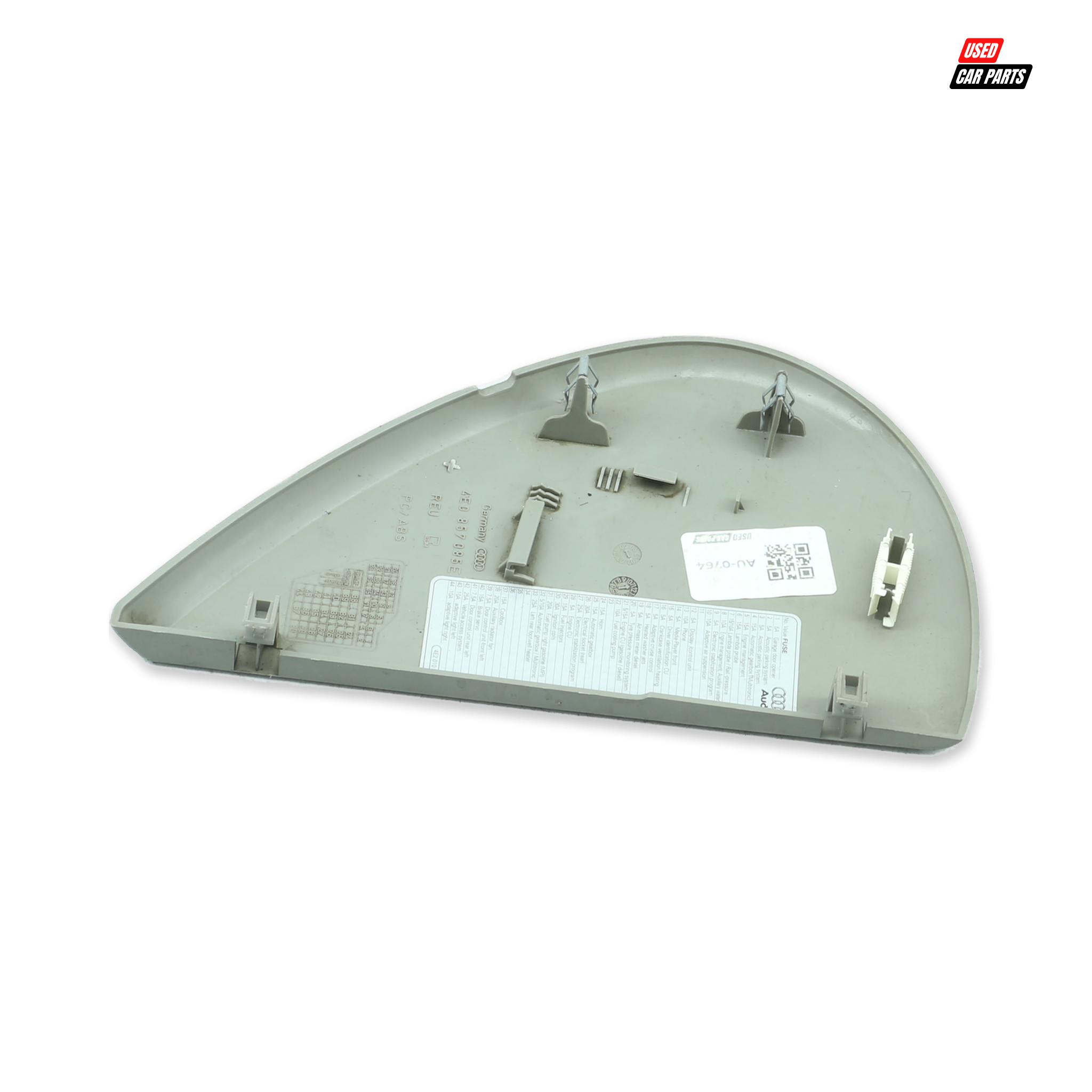 Used AUDI A8 4.2 QUATTRO 2008 Passengers Side Dashboard Side End Trim (Part Number 4E0857085E)