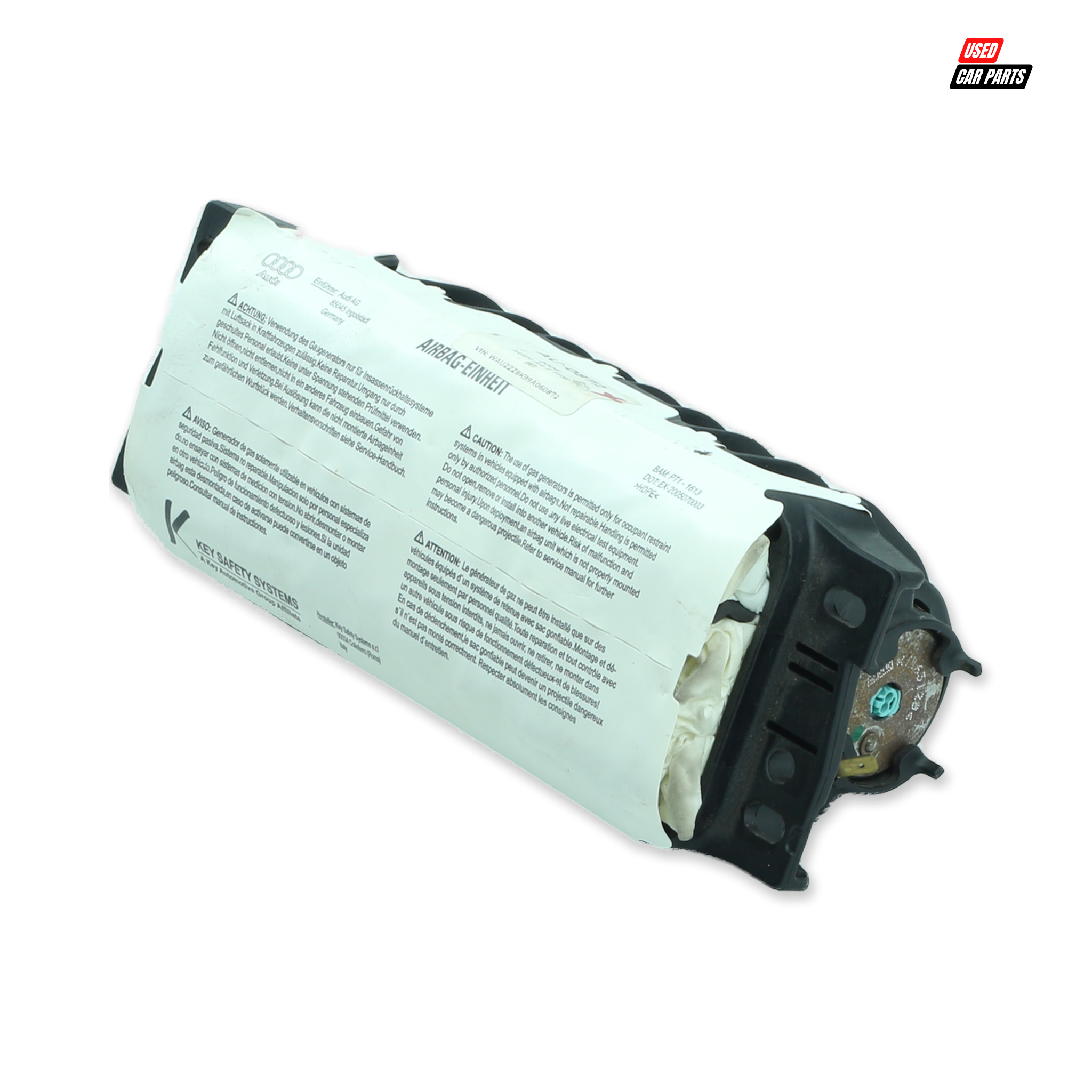8T0880204 Dashboard Airbag for 2008 Audi A4 (Used/Salvaged)