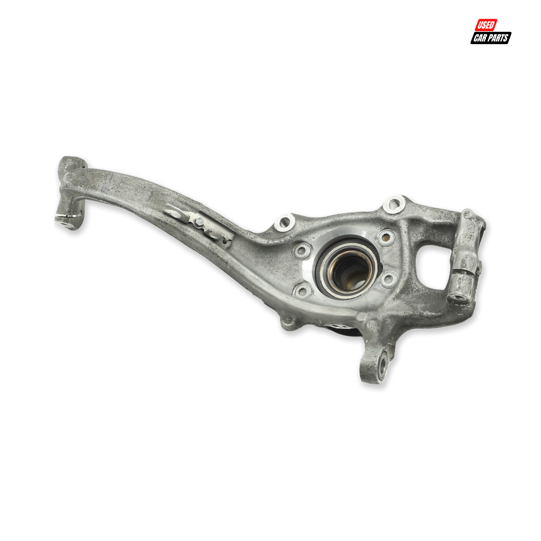 Used Driver Side Front Wheel Knuckle (Part Number 8K0407258G) for 2008 AUDI A4