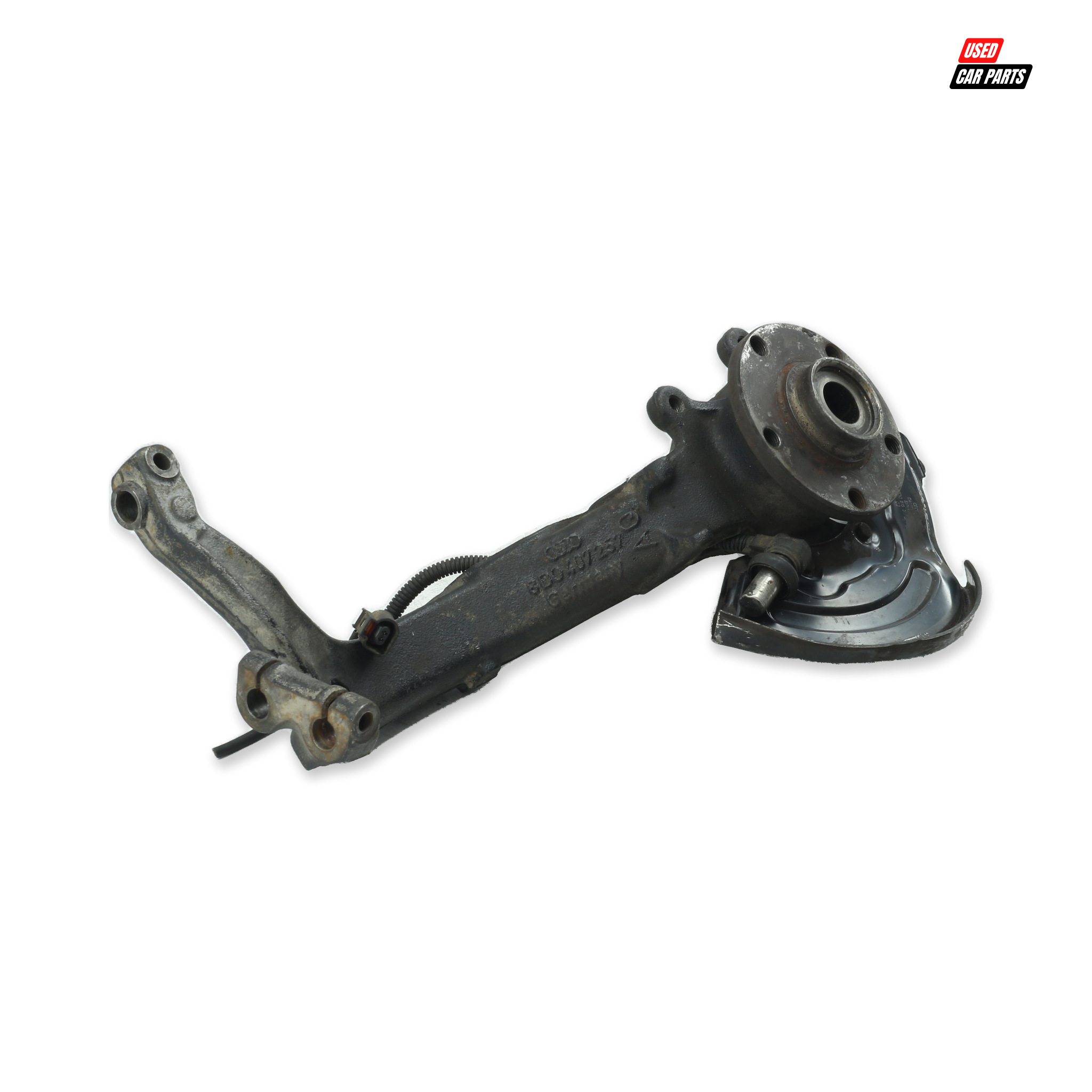 Used Drivers Side Steering Knuckle (Part Number 8D0407257) for 2008 AUDI A4