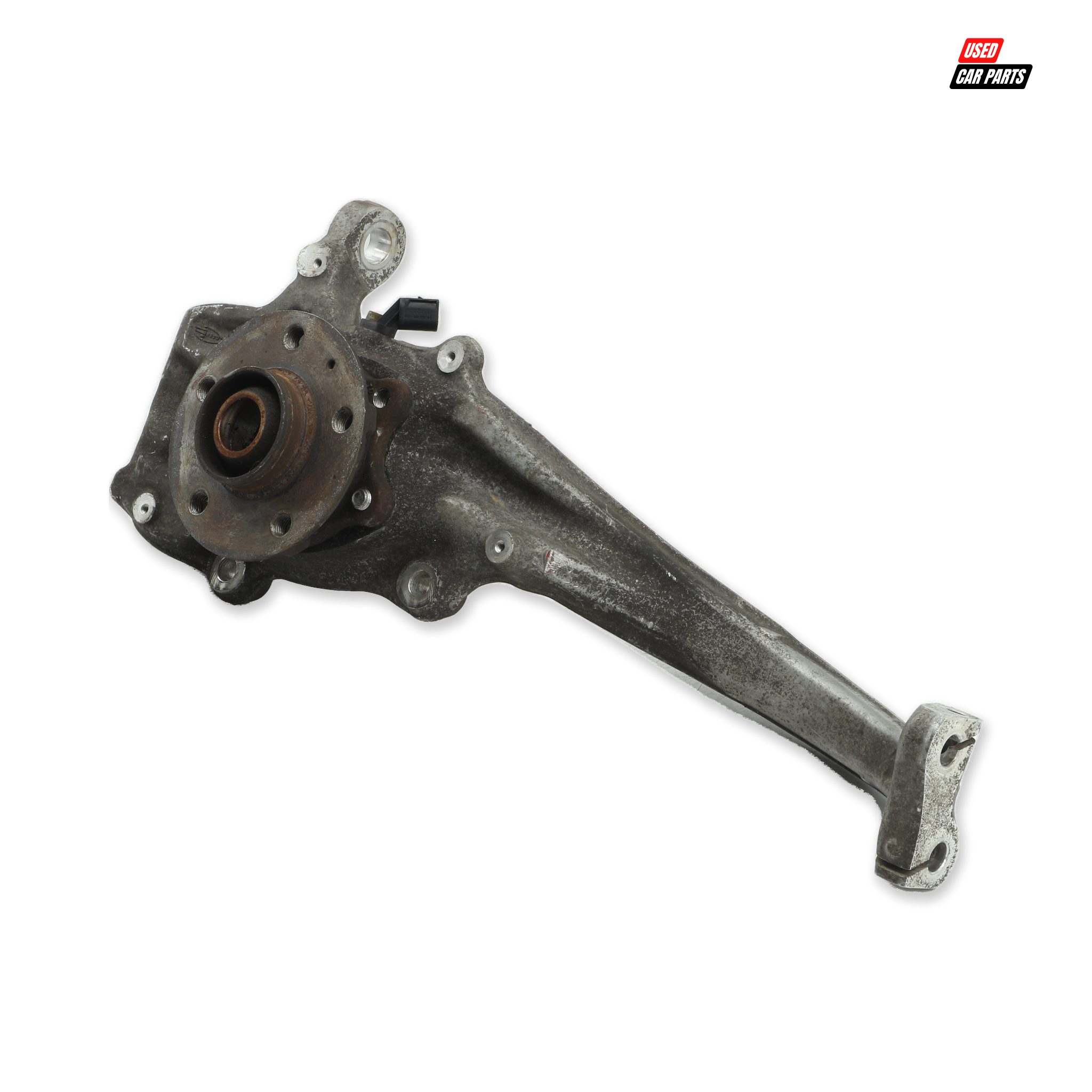 Used Passengers Side Steering Knuckle (Part Number 8K0407257G) for 2008 AUDI A4