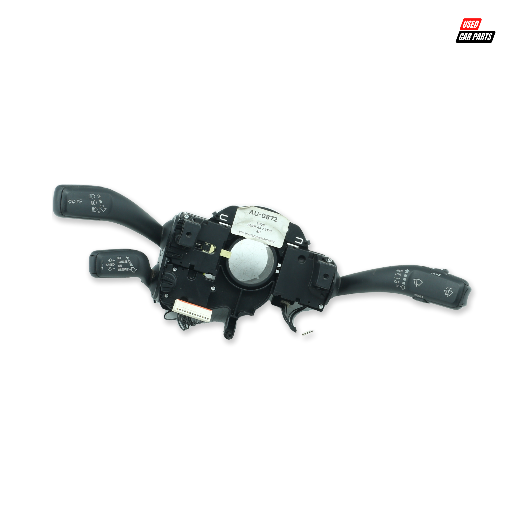 Used Genuine Audi A4 2008 Steering Column Stalk - Part Number 8K0953502BD