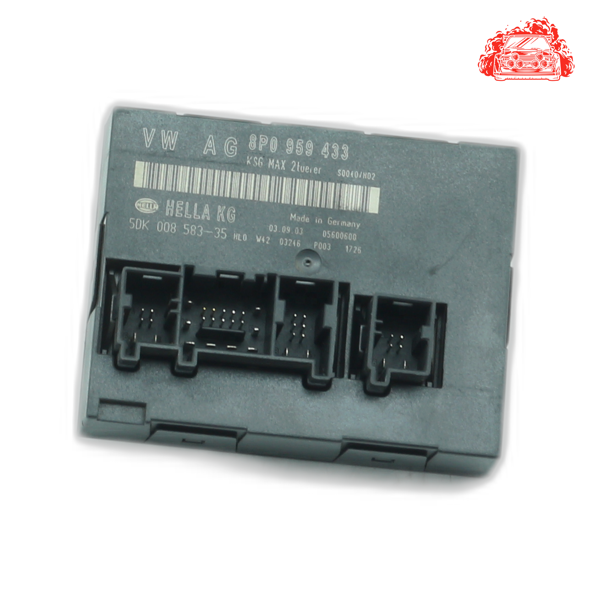 Used Audi A3 Comfort Control Unit Module - OEM Part 8P0959433