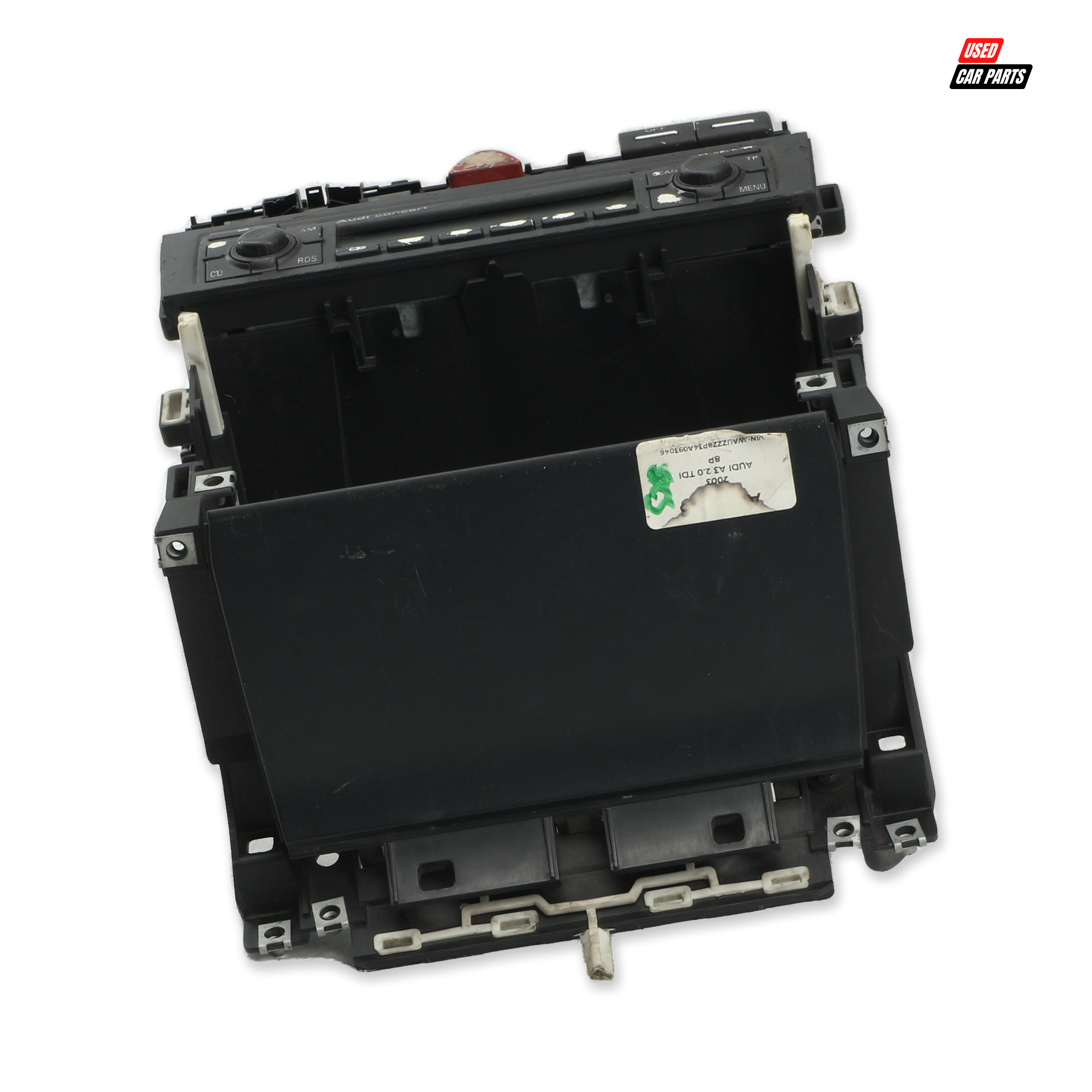 Used AUDI A3 2003 Radio (Part Number 8P0858005B)