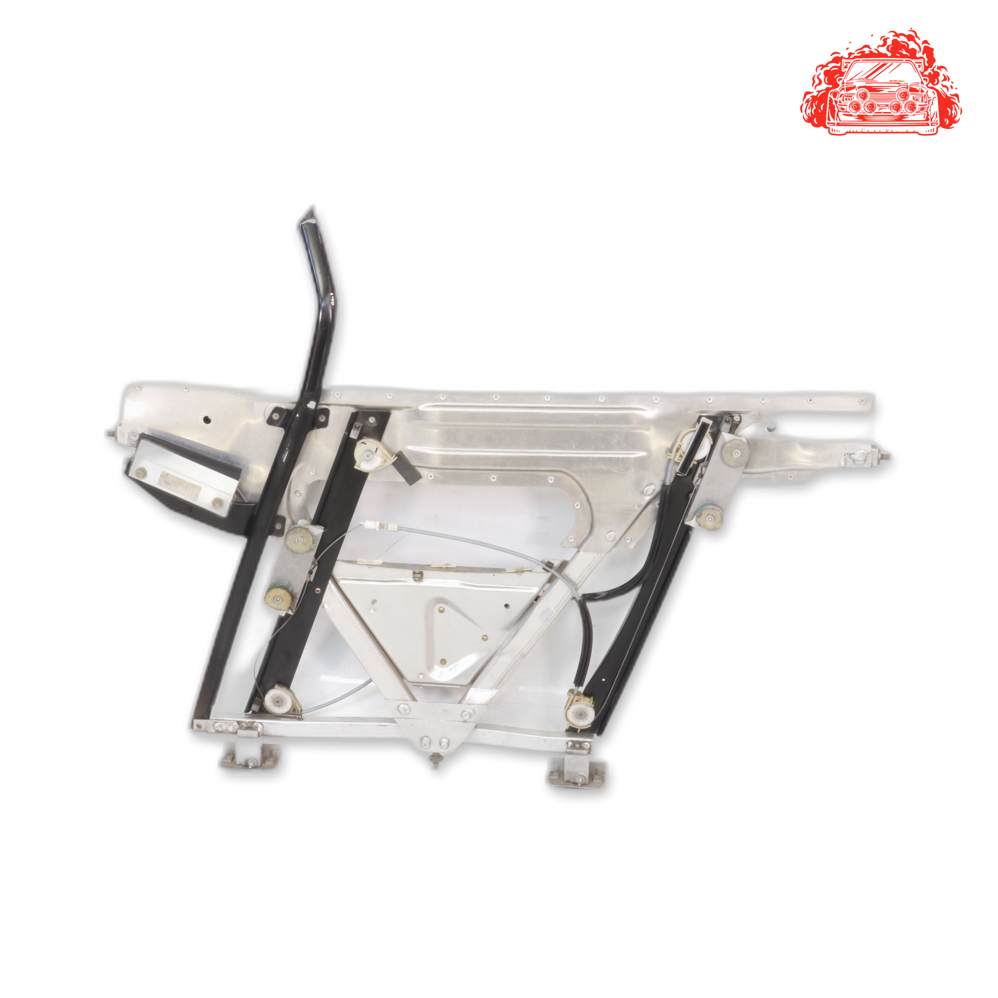Used Audi TT Coupe Quattro Passenger Side Front Window Mechanism - OEM Part 8N8837729A