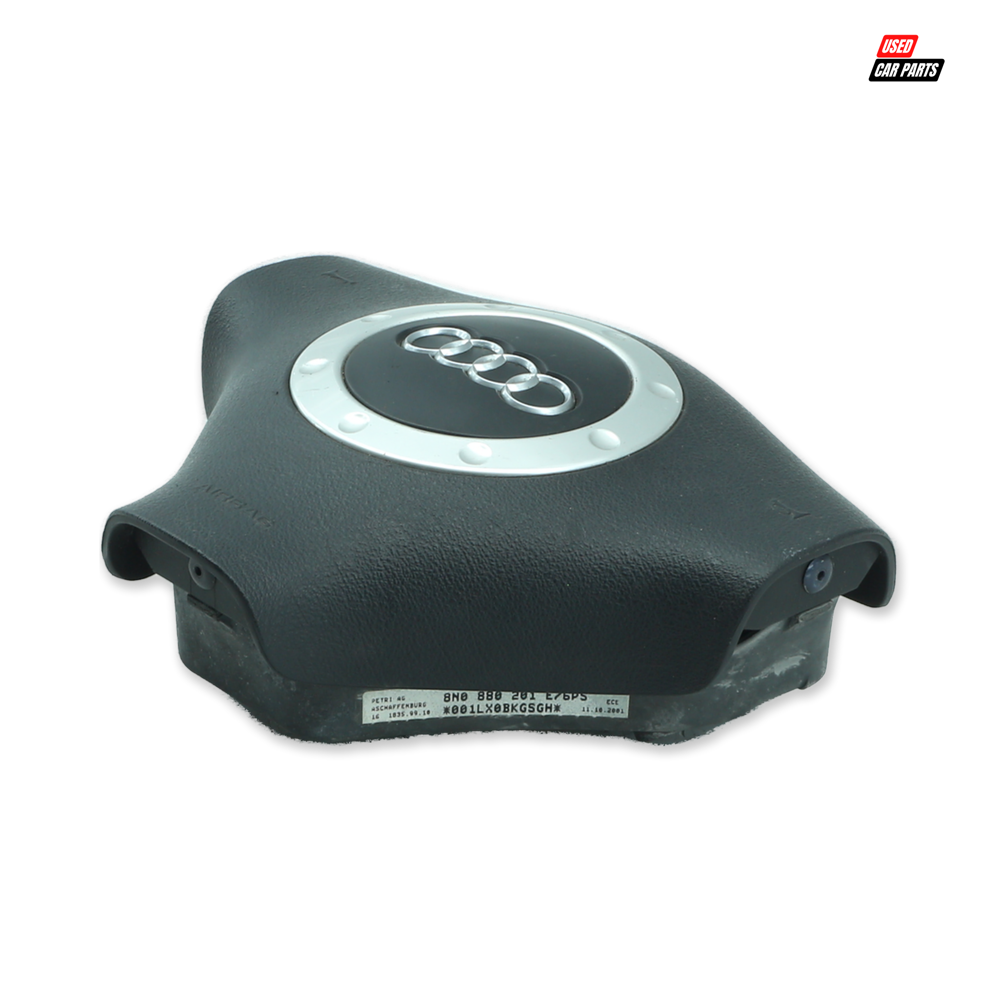Used Steering Wheel Airbag, Part Number 8N0880201E for 2002 AUDI TT COUPE QUATTRO