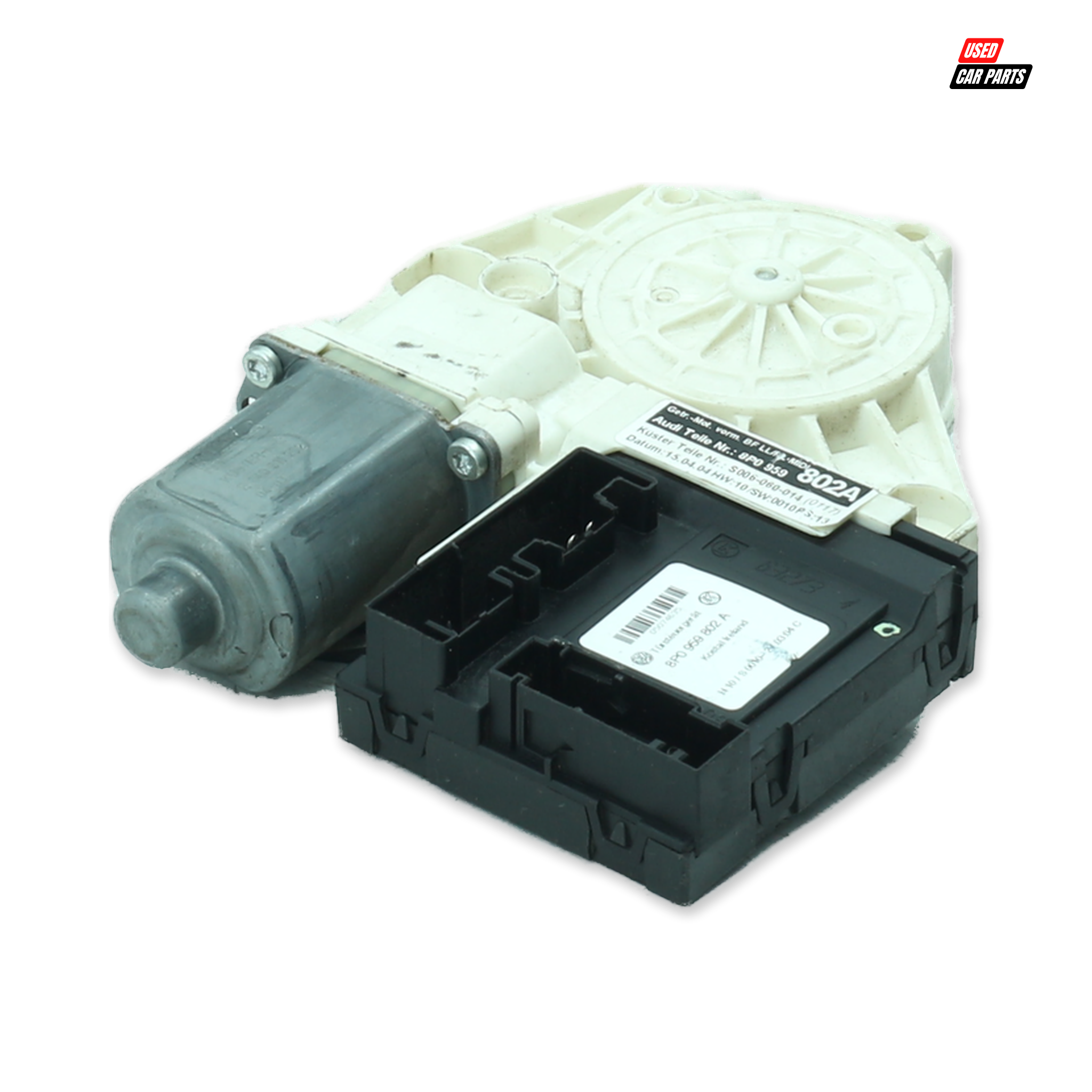 Used AUDI A3 2010 Drivers Side Front Window Regulator (Part Number E840311202)