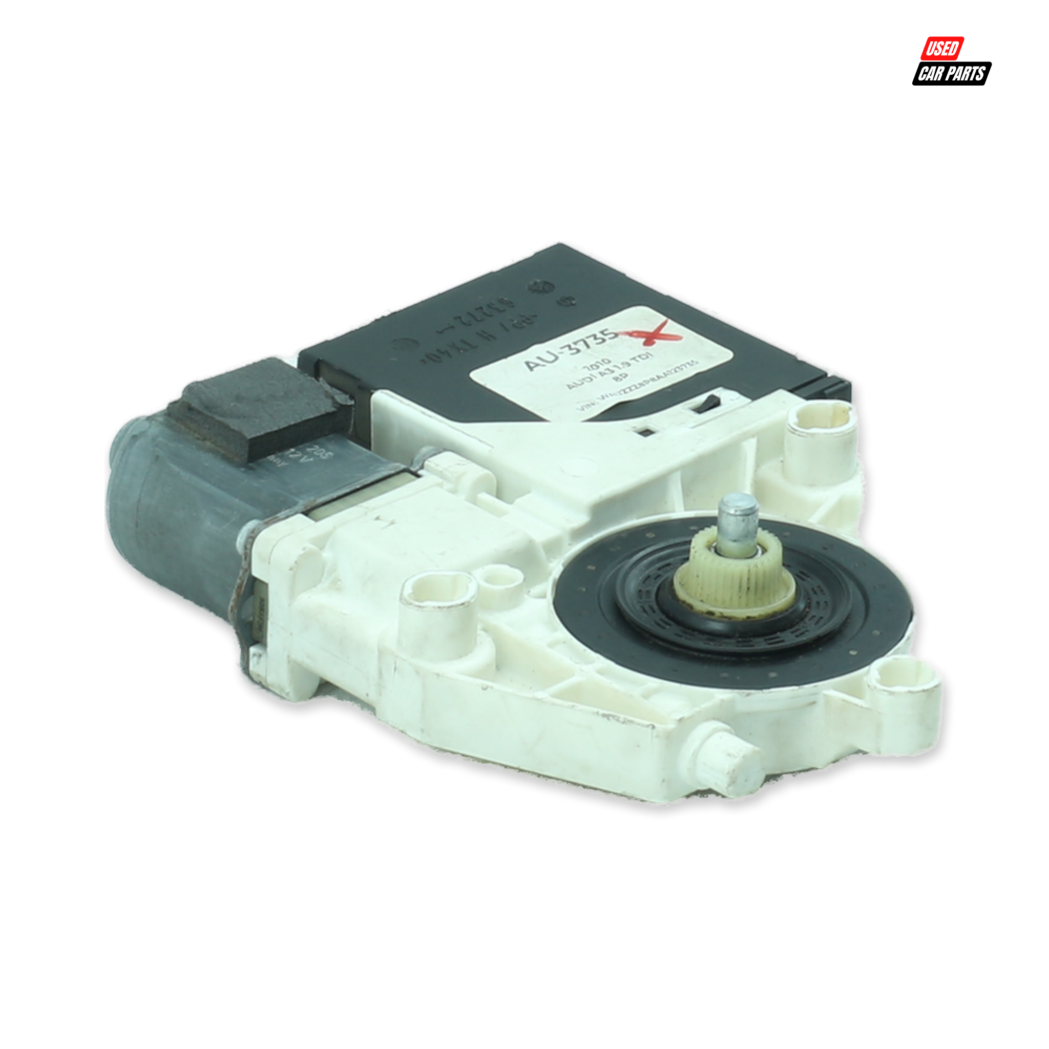 Used Passengers Side Front Window Motor (Part Number 8P0959801N) for 2010 AUDI A3