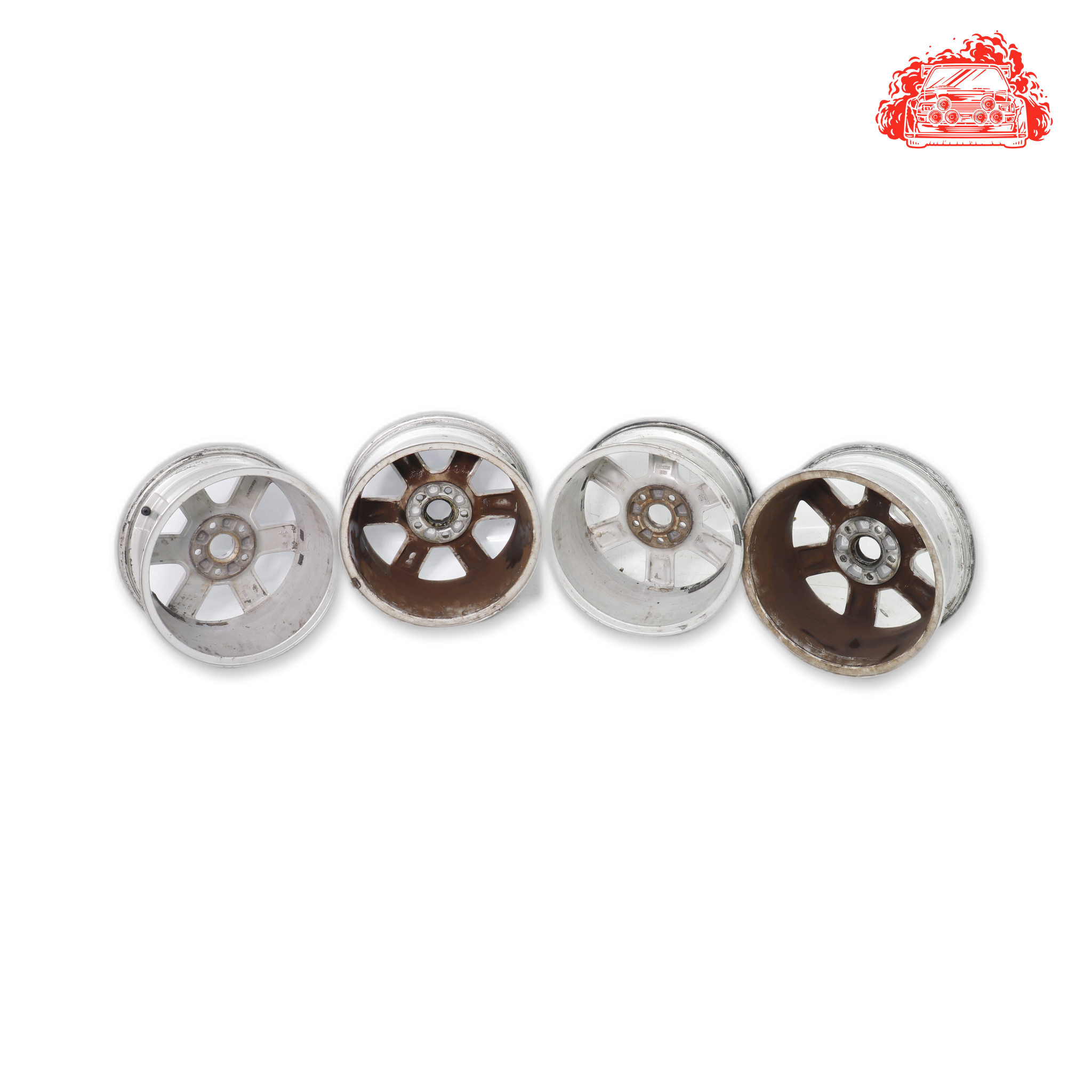 Used Audi A3 Rim Set 5 Stud 114 Pcd 16 Inch - OEM Part 8P0601025AN